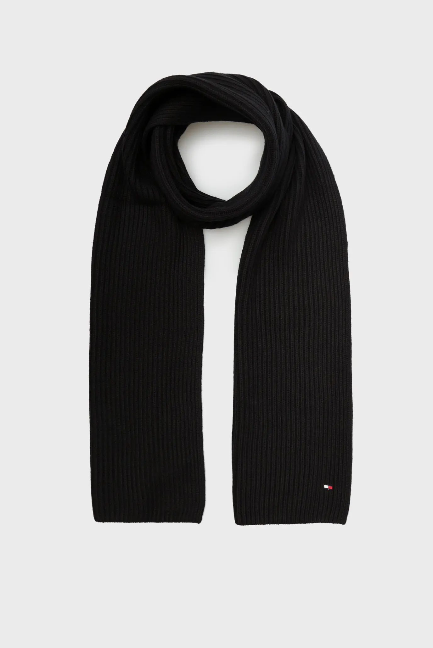 Мужской  черный шарф PIMA 4