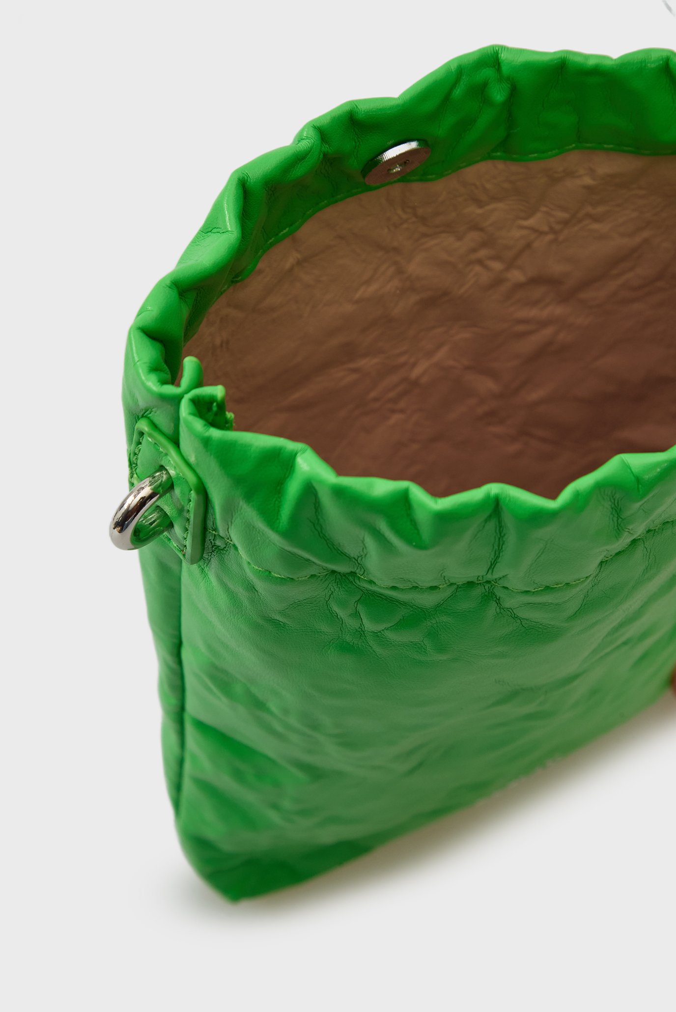 Женская зеленая сумка 5