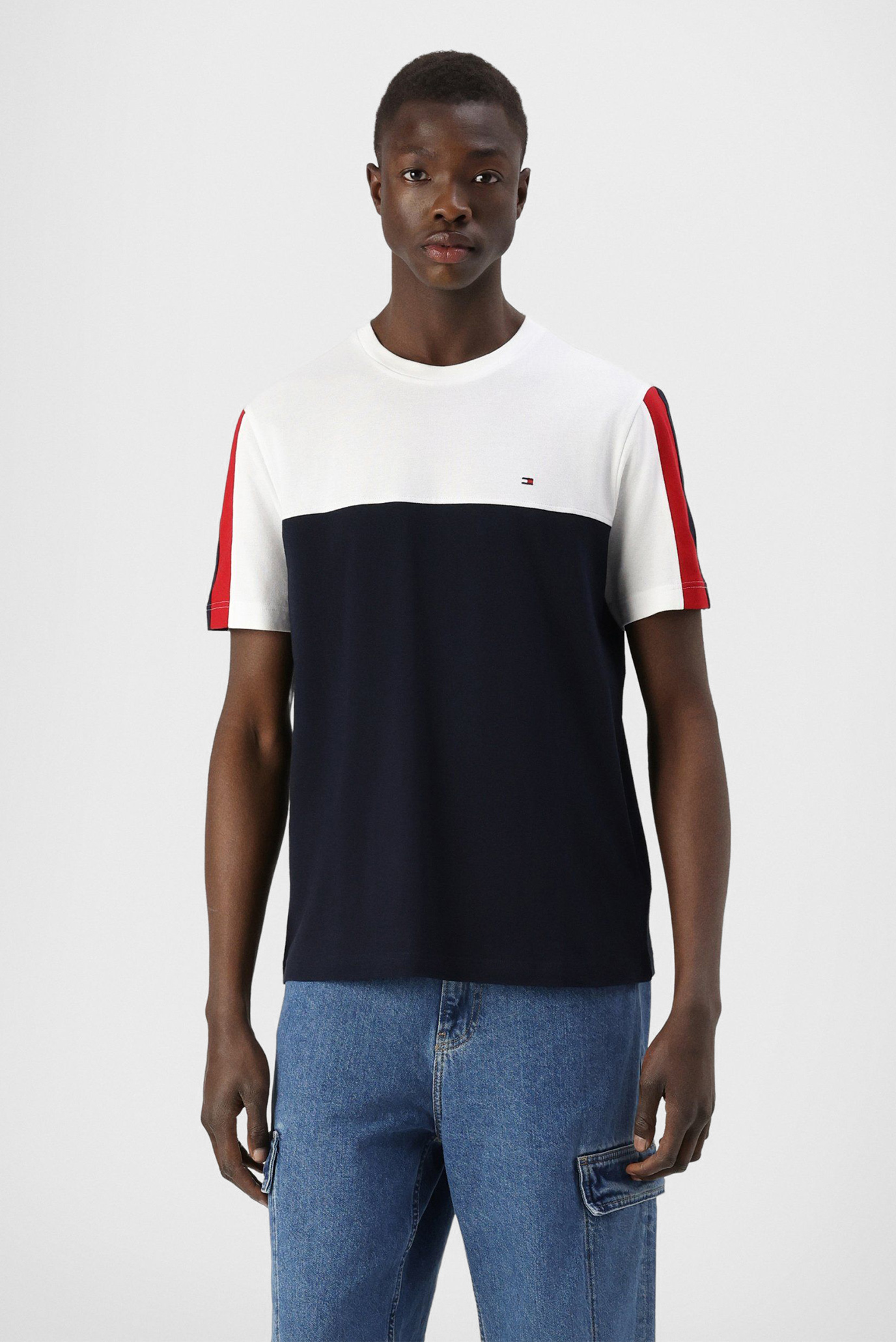 Футболка GLOBAL STRIPE COLOURBLOCK TEE 3