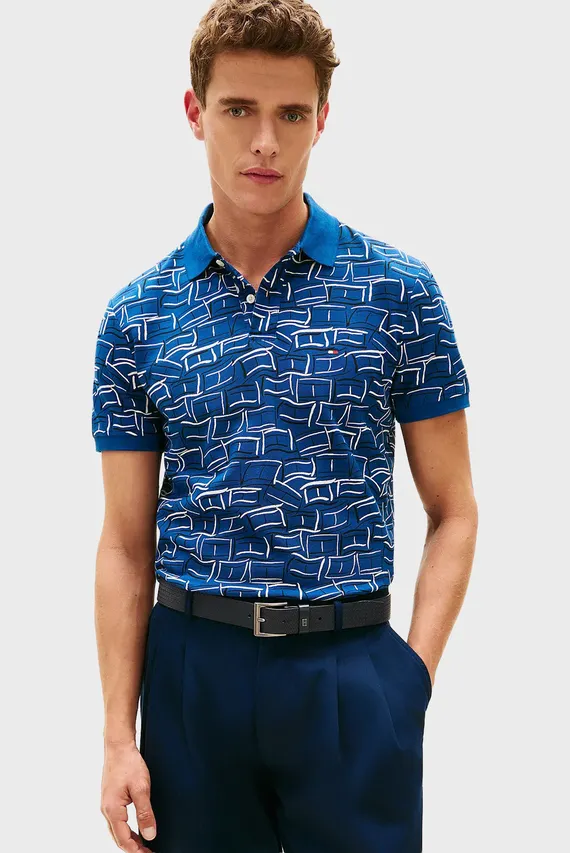 Поло AOP PIQUE REG POLO Tommy Hilfiger
