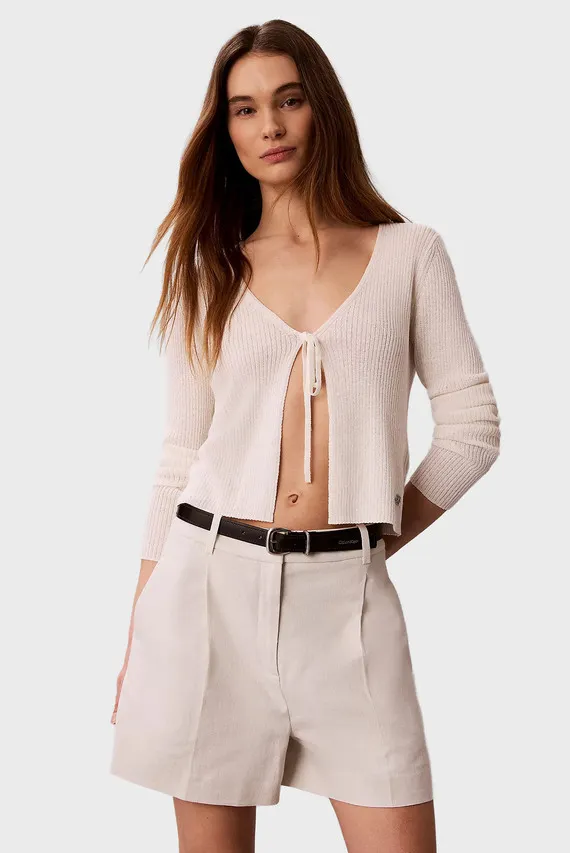 Шорты LINEN SHORT - ENTRY PP Calvin Klein Jeans