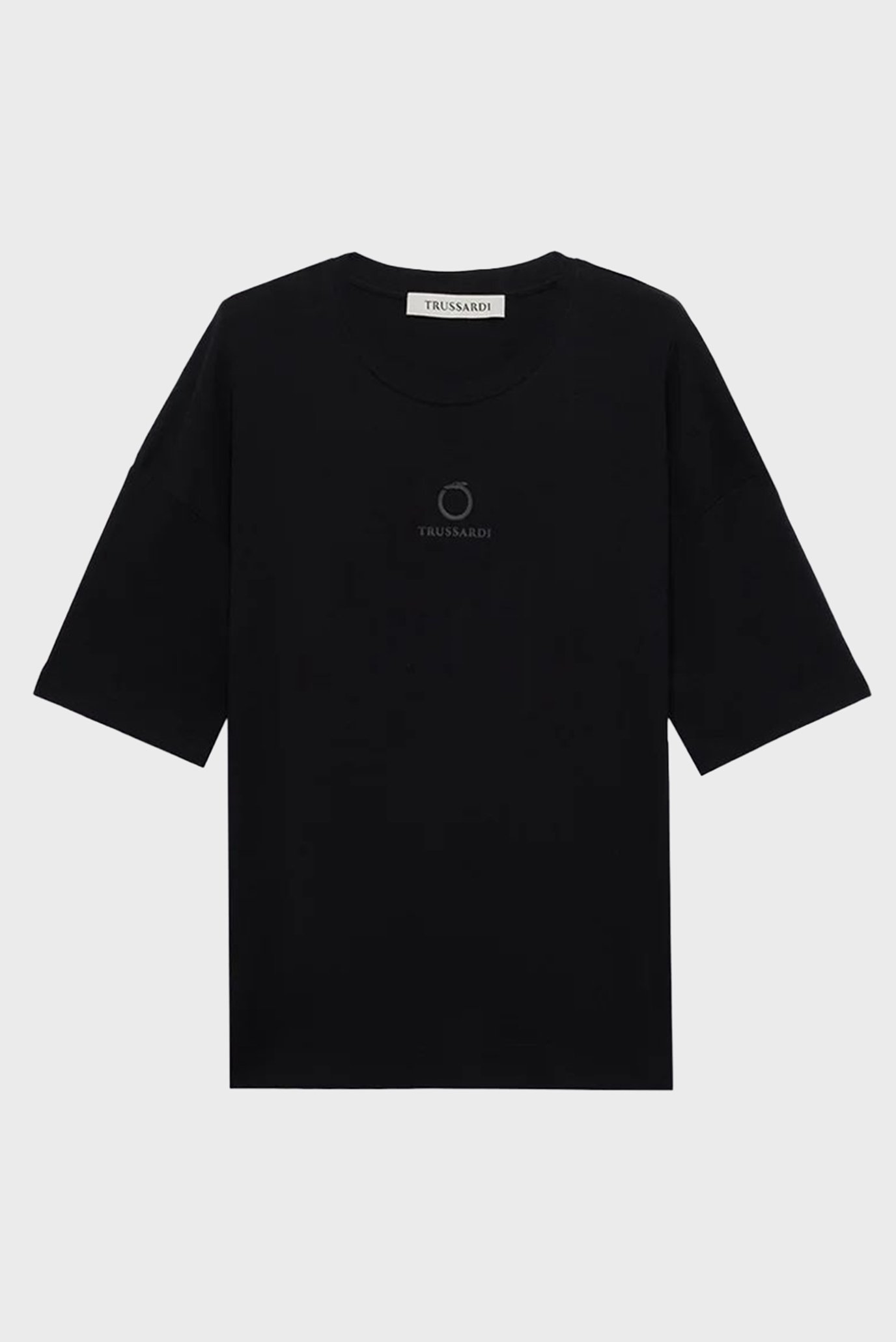 Футболка T-SHIRT FIT OVER - UROBORO TRUSSARDI PRINT 1