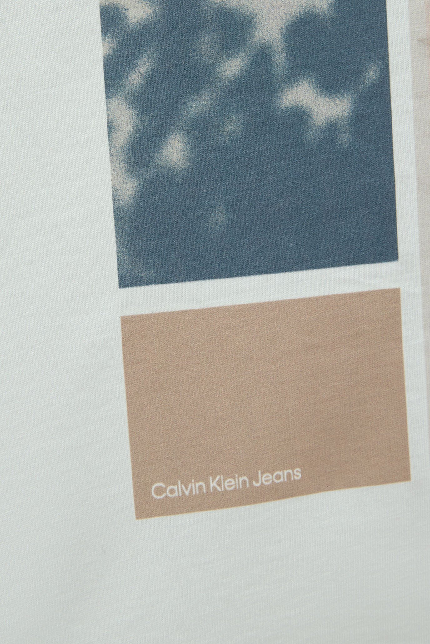 Женская белая футболка FLORAL COLLAGE PRINT 3