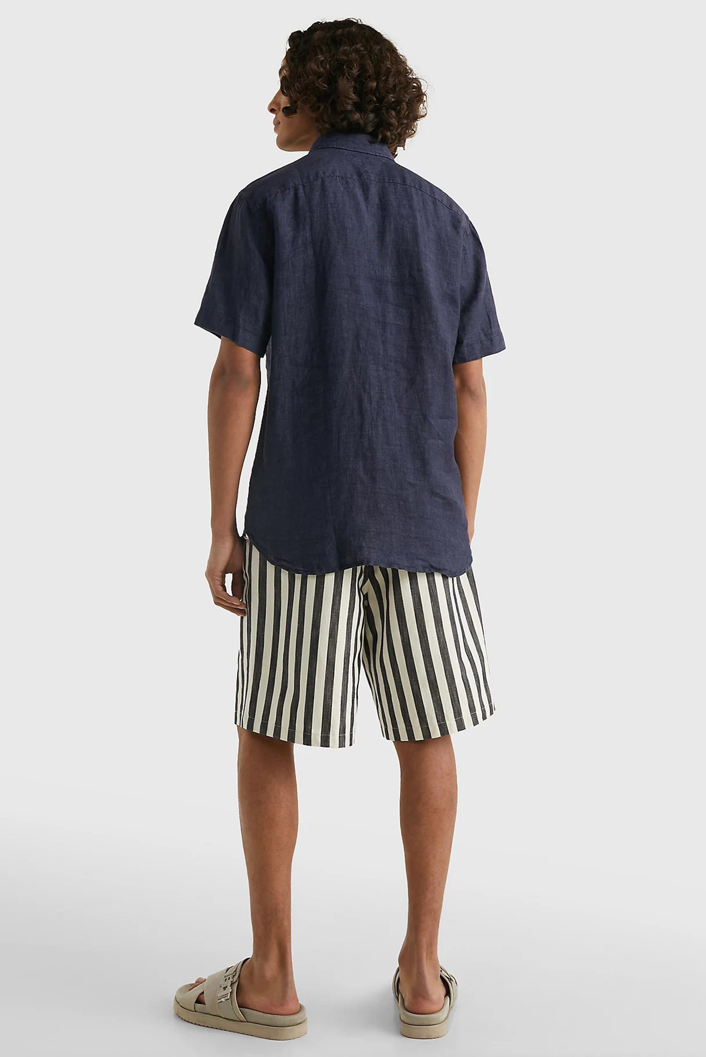 Рубашка с коротким рукавом PIGMENT DYED LINEN RF SHIRT S S 3