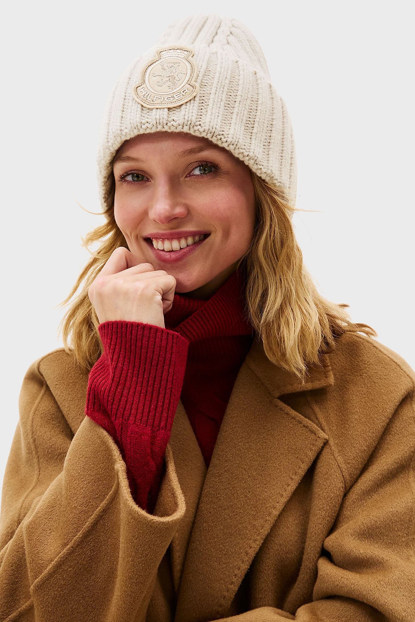 Шапка TH CREST FLUFFY BEANIE 2