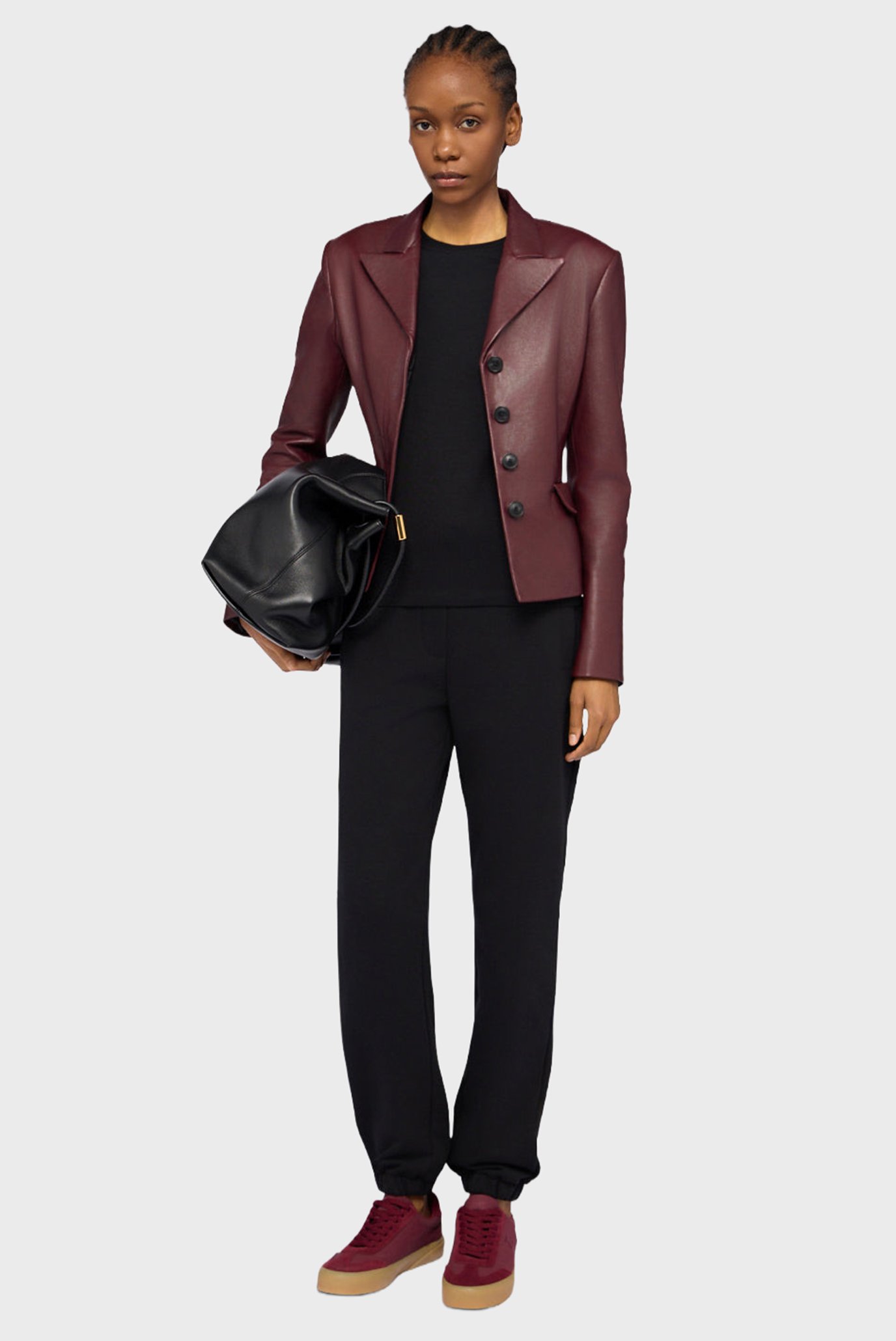 Лонгслив WTL01J01 SLIM FIT LONG SLEEVES T-SHIRT - ESSENTIAL LEVRIERO EMBROIDER 4