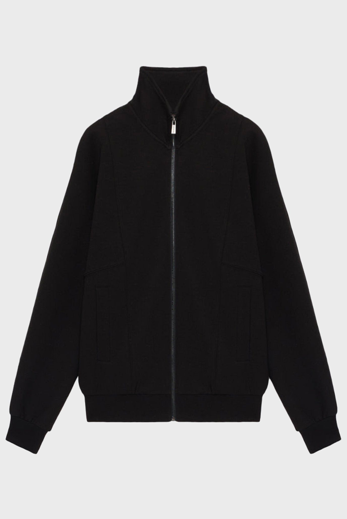 Реглан WF553F04 ZIPPED SWEATSHIRT - UROBORO TRUSSARDI PRINT - SCUBA 5