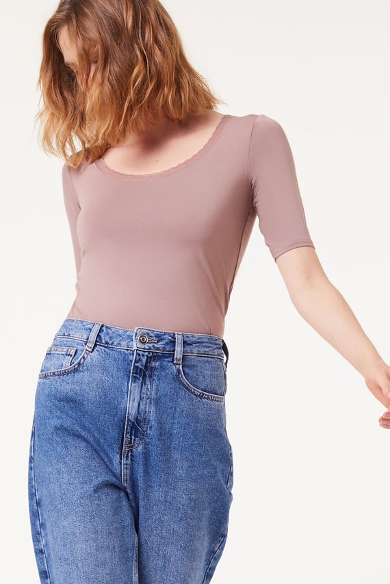 Футболка WARM ME UP - T-SHIRT MC - SABLE Etam