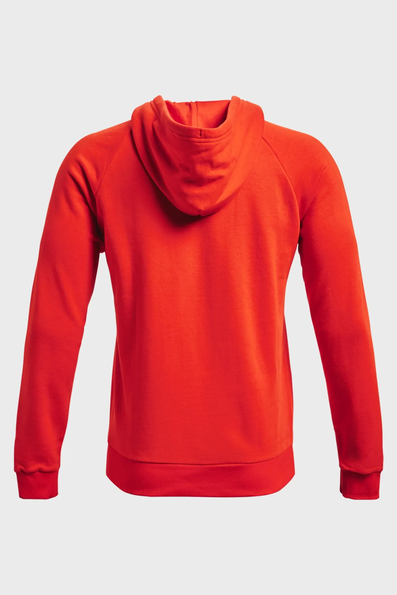 Мужское оранжевое худи UA Rival Fleece Big Logo HD 6