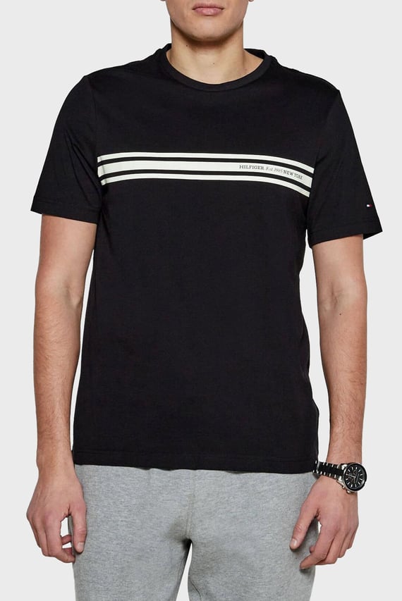 Футболка CENTRAL CHEST STRIPE TEE Tommy Hilfiger