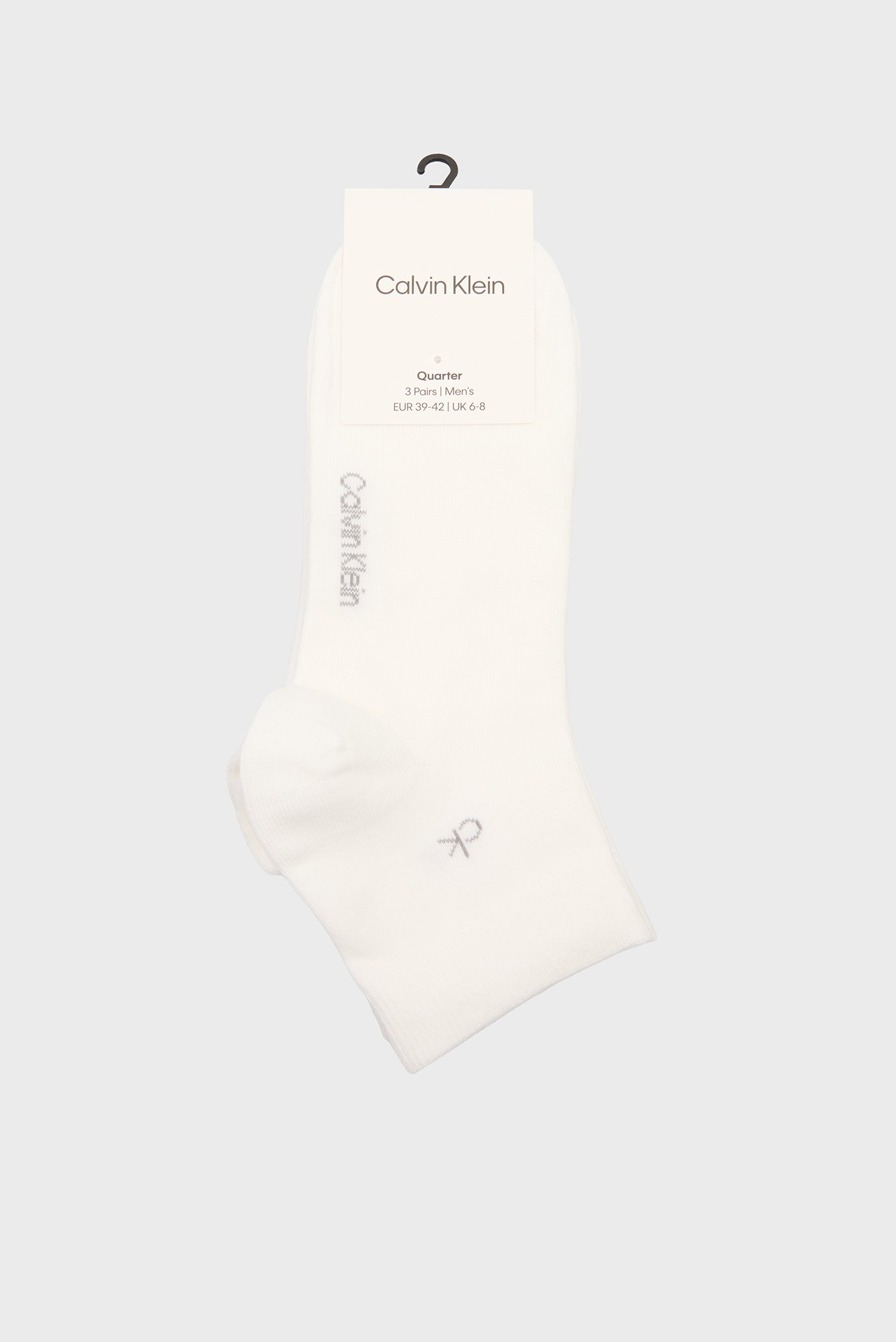 Носки CK MEN QUARTER 3PCalvin Klein Носки CK MEN QUARTER 3P 1