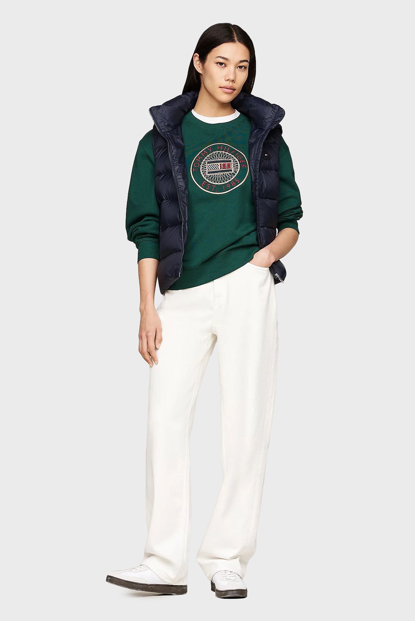 Женский темно-синий пуховой жилет LW DOWN CASUAL VEST 2