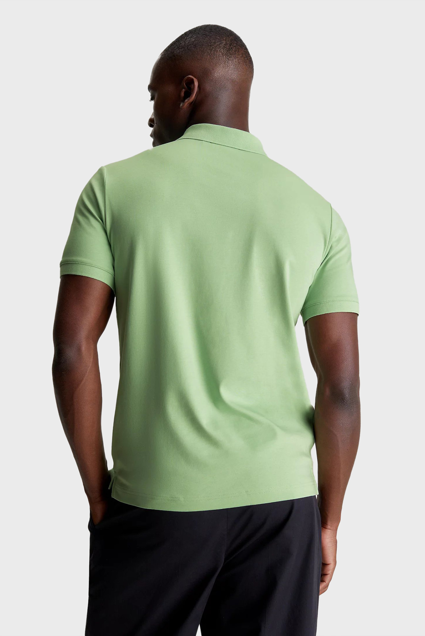 Поло SMOOTH COTTON  SLIM POLO 3