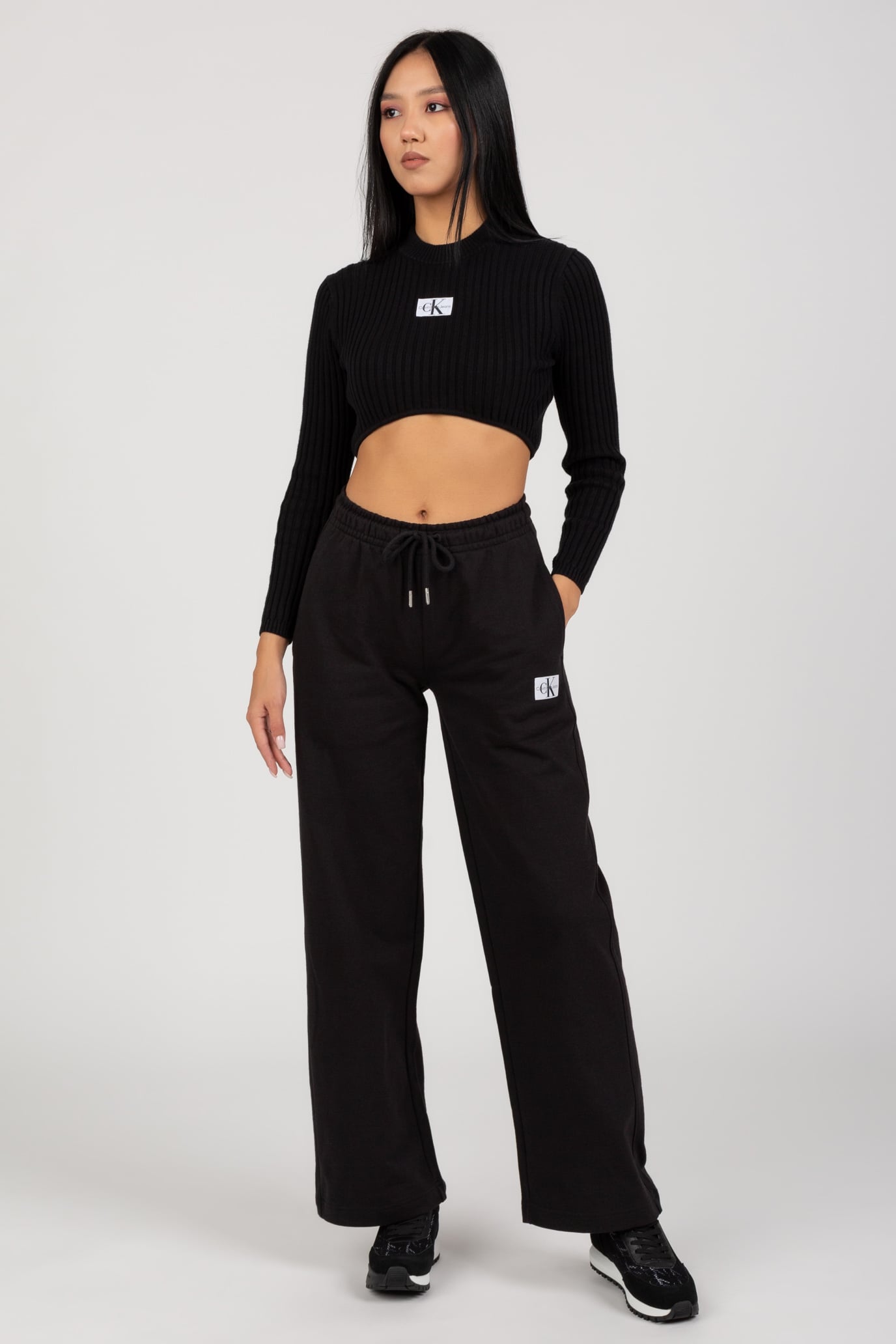 Штаны спортивные BADGE WIDE LEG JOG PANTS 4