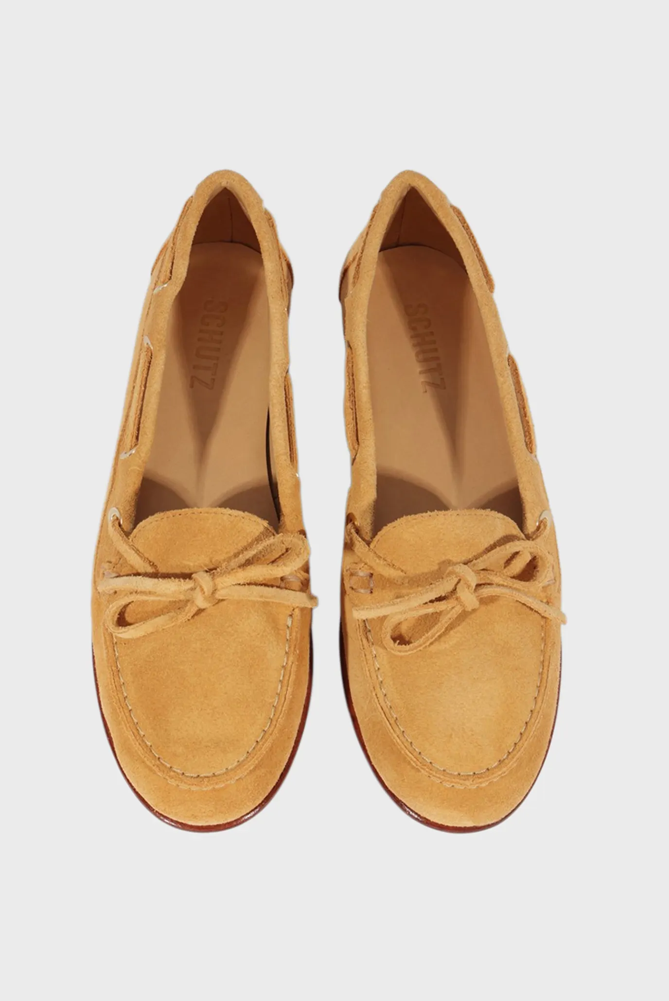 Лоферы CALC-FSR  HEAVY SUEDE    |LIGHT WOOD 4