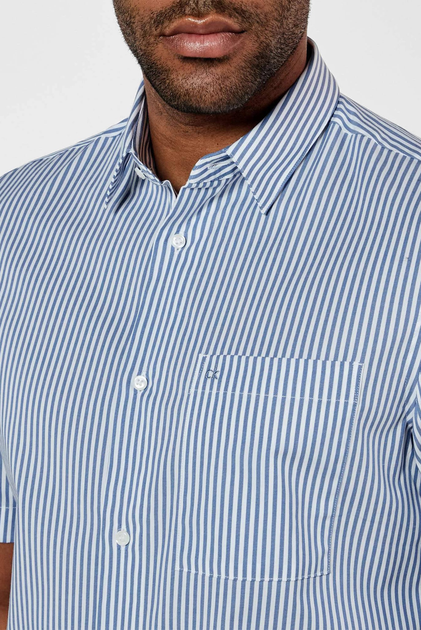 Рубашка с коротким рукавом POPLIN STRIPE S S SHIRT 4