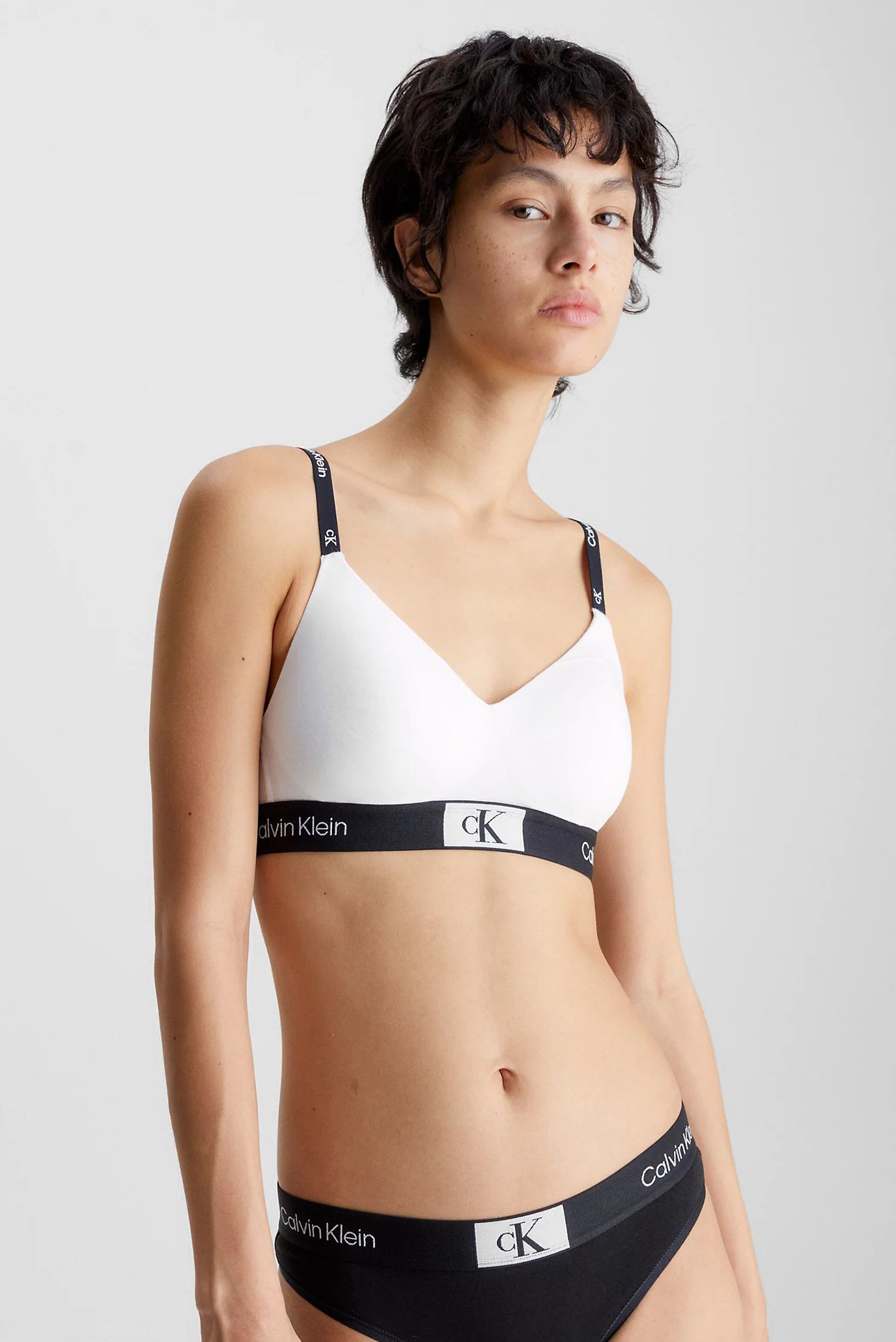 Женский белый бюстгальтерCalvin Klein Женский белый бюстгальтер 6