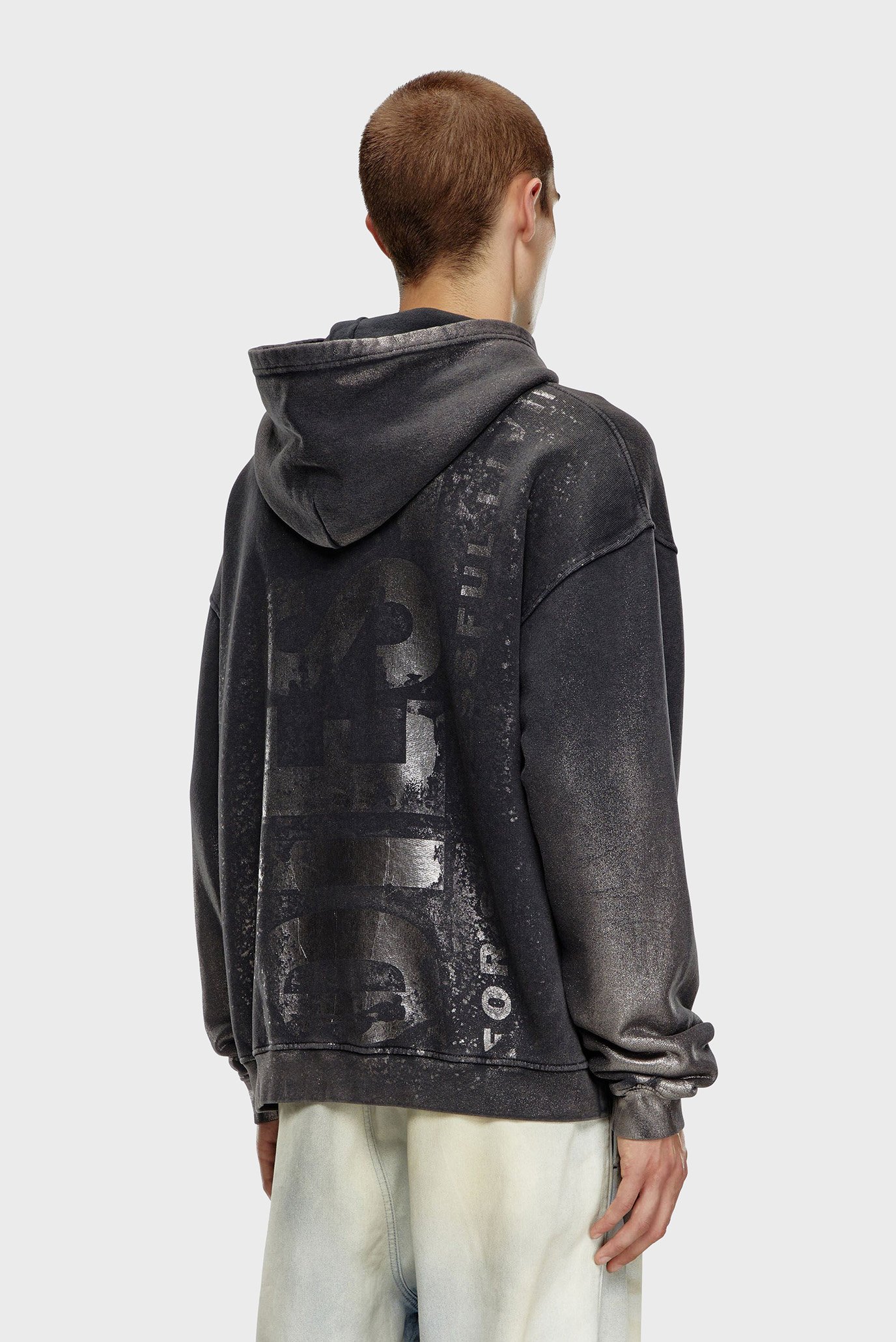 Мужское черное худи S-BOXT-HOOD-Q6 3