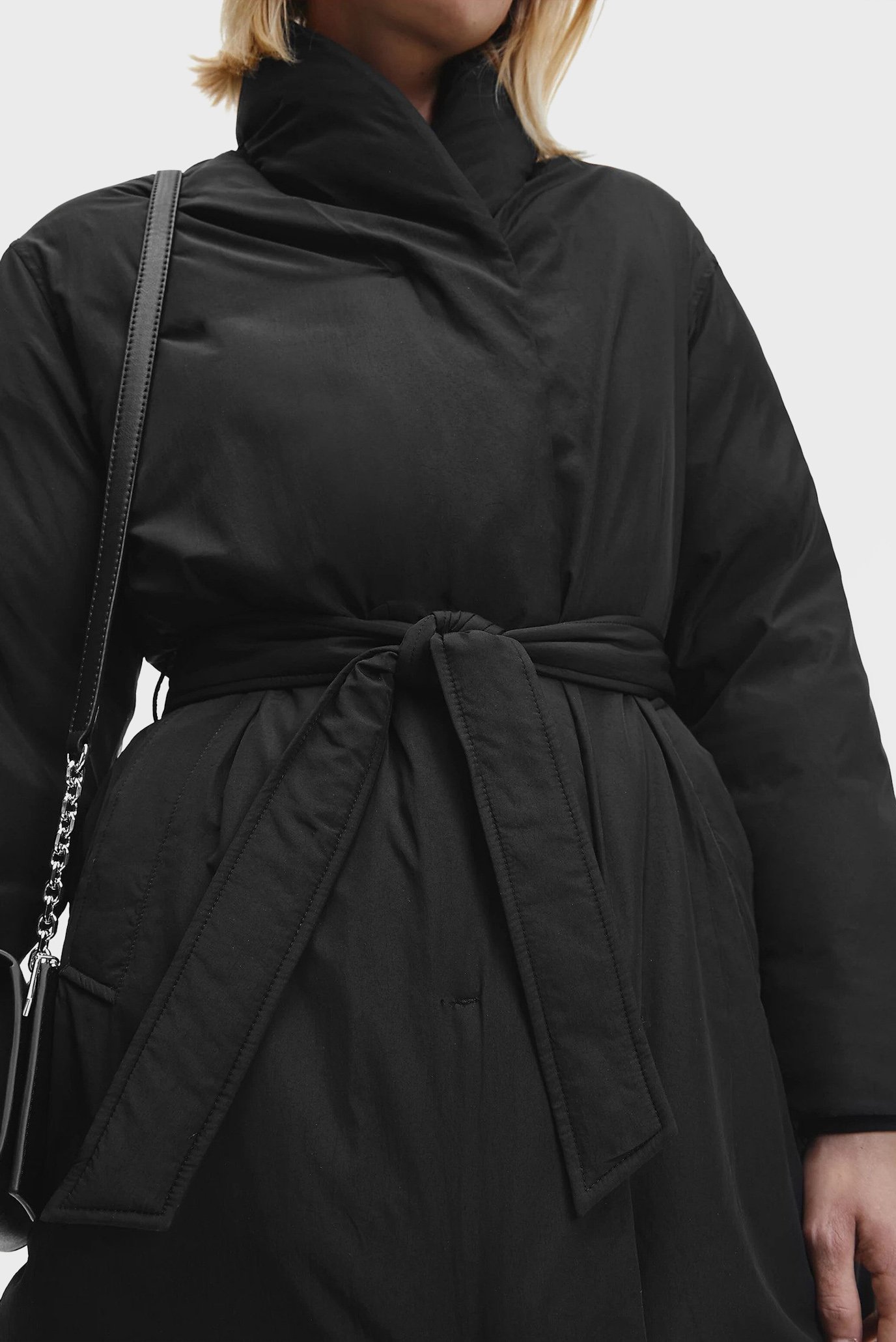 Куртка зимняя RECYCLED DOWN WRAP PUFFER COATCalvin Klein Куртка зимняя RECYCLED DOWN WRAP PUFFER COAT 4