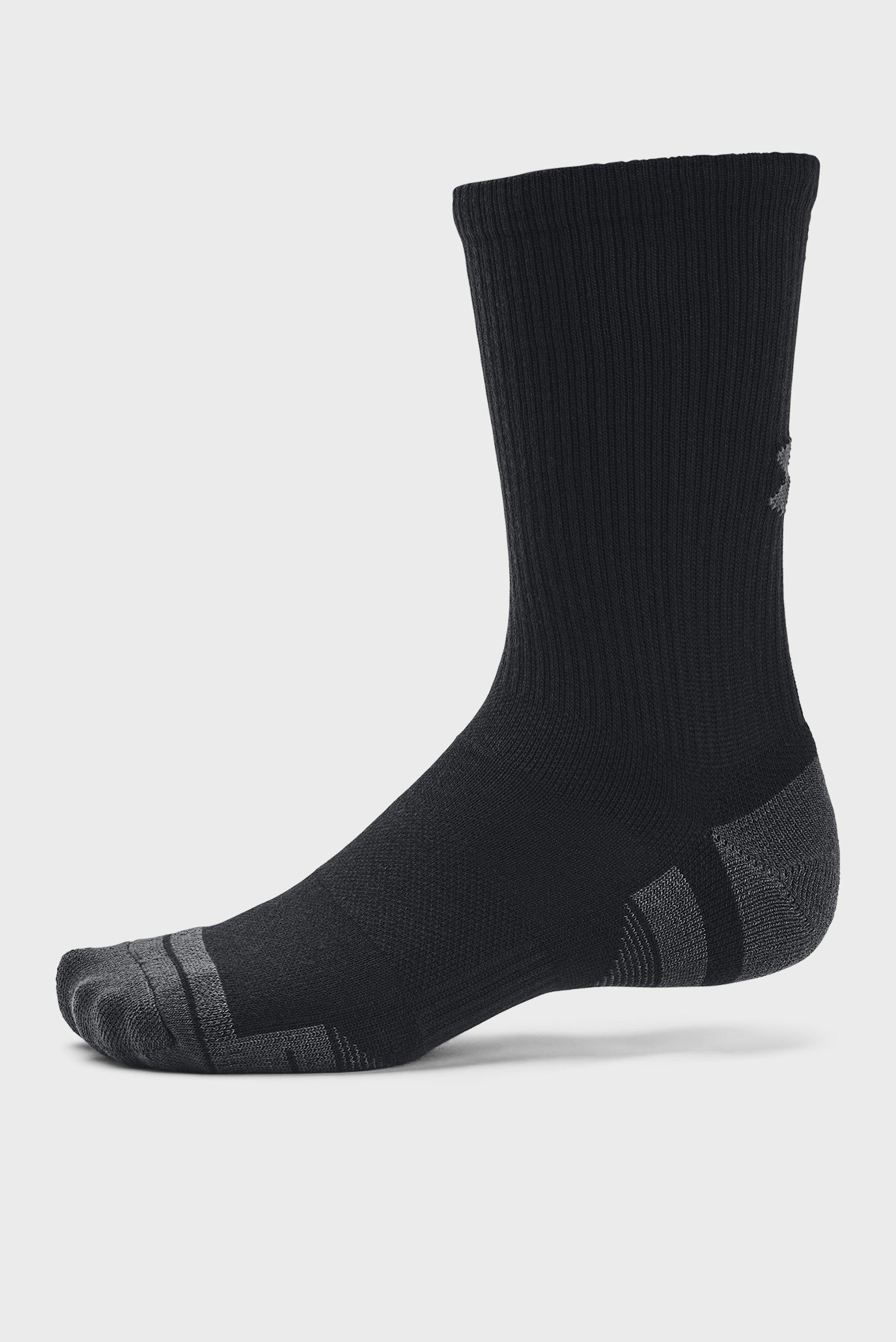 Черные носки (3 пары) UA Performance Tech 3pk Crew 4