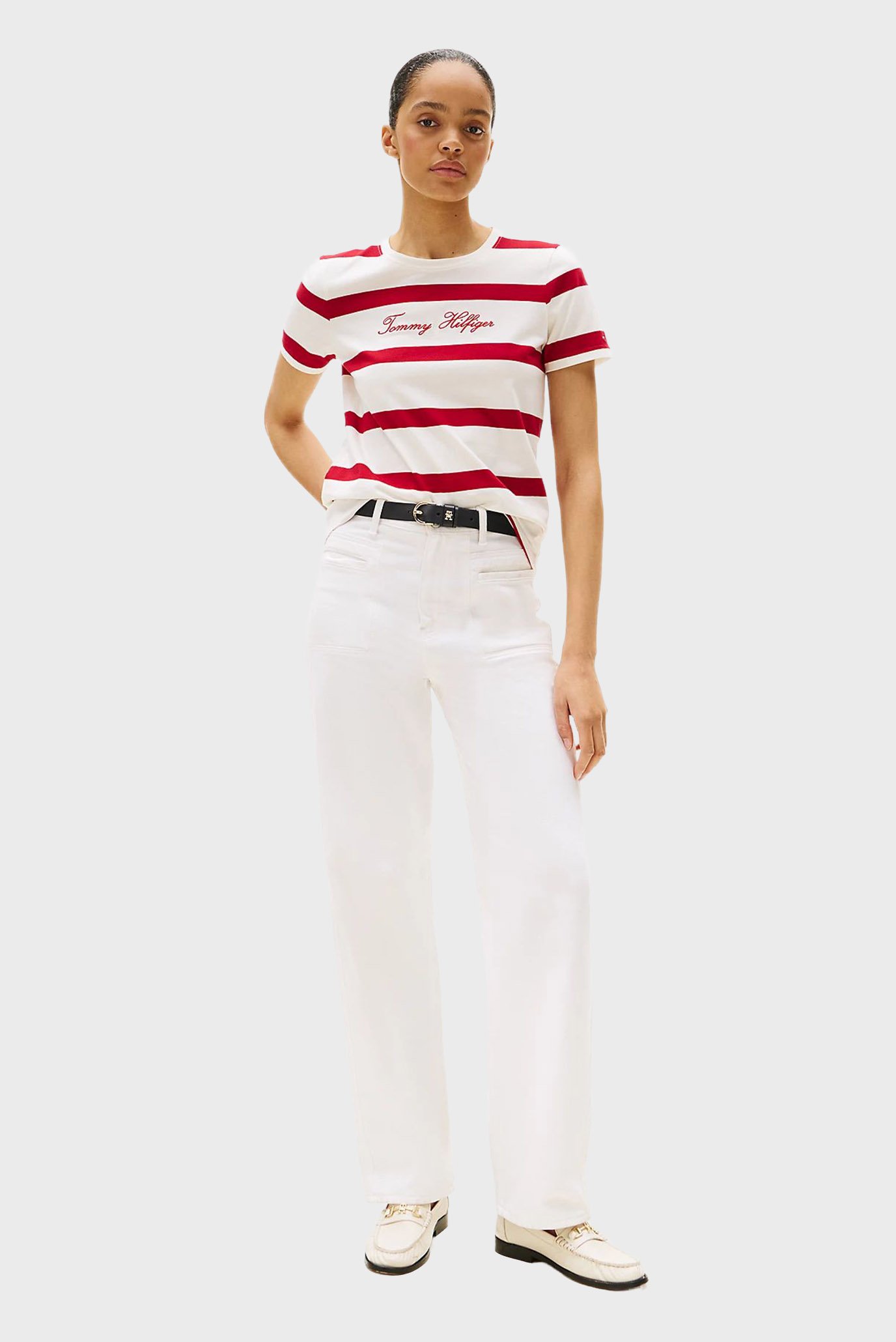 Футболка/SCRIPT REG C-NK SS T-SHIRT 2