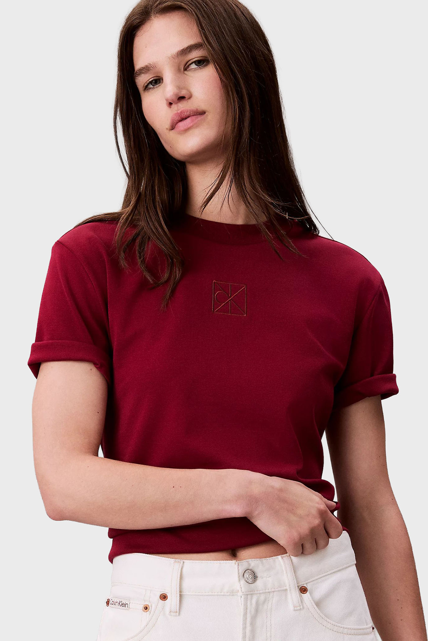 Футболка SS LUX CTN INTERLOCK EMBLEM MOCK 6