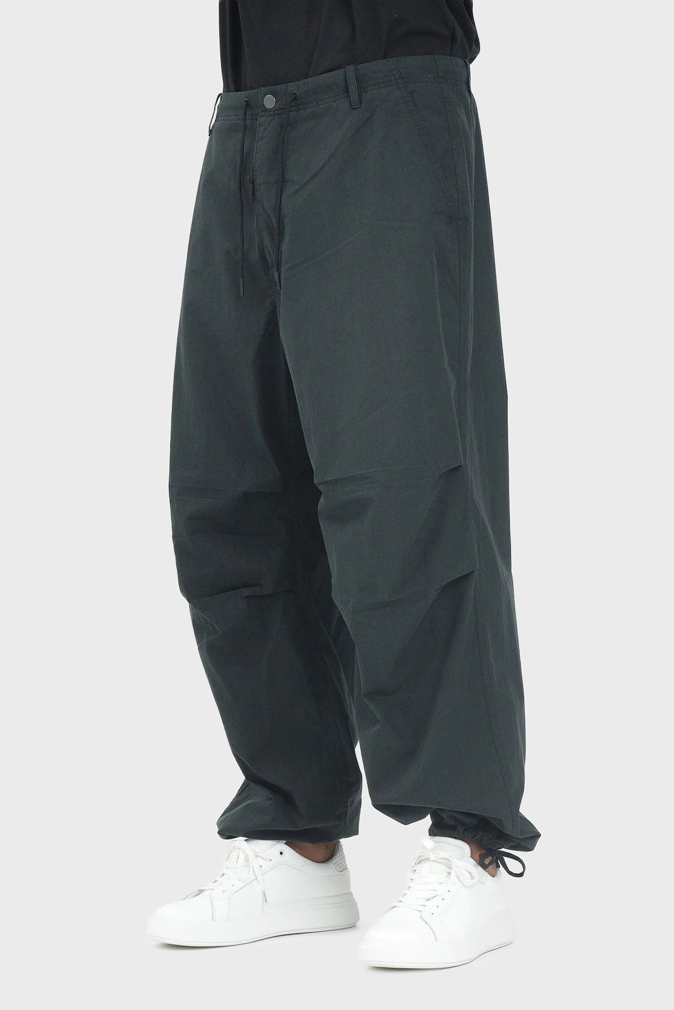 Штаны/COTTON NYLON DRAWSTRING PARACHUT 1