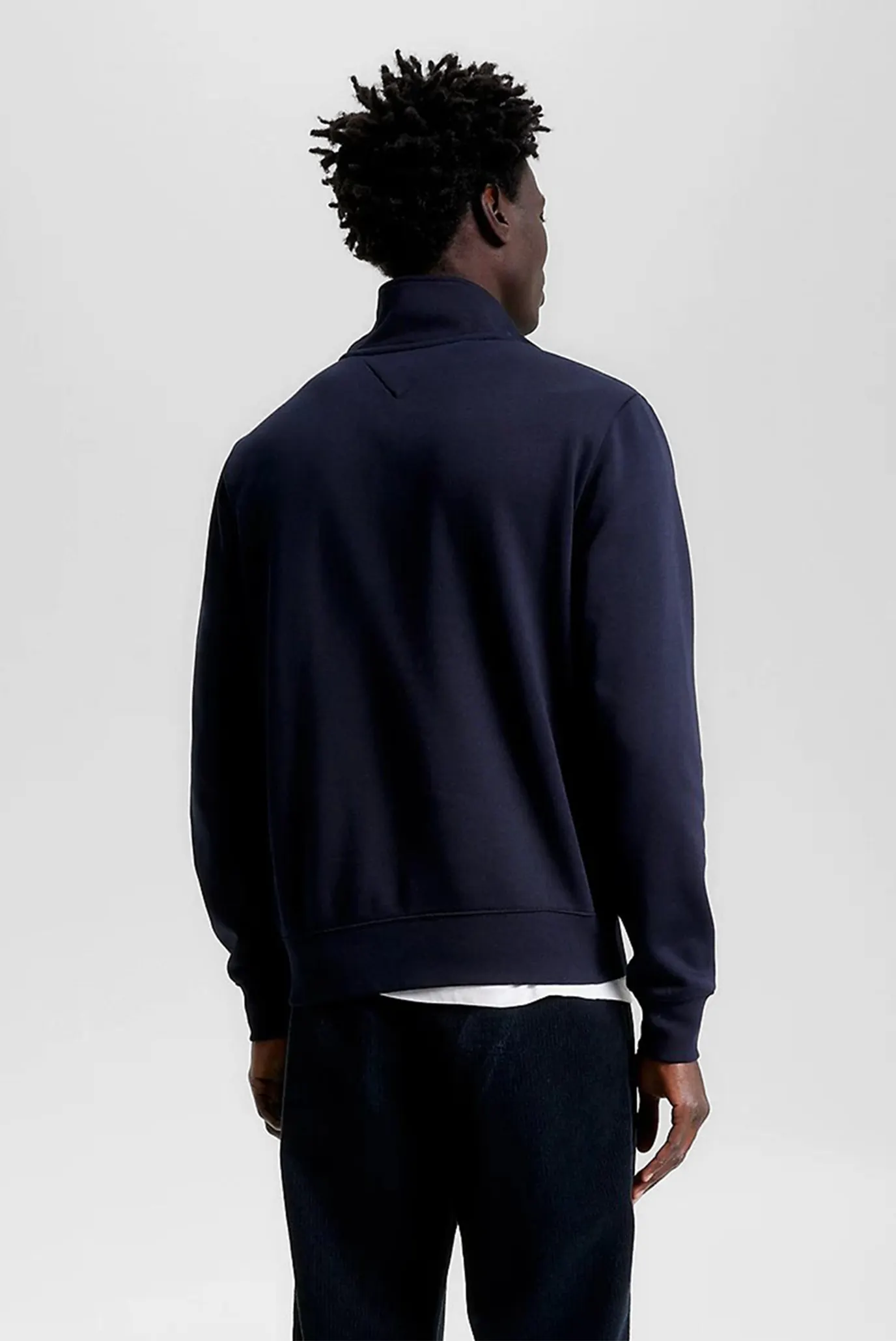 Мужская темно-синяя спортивная кофта TOMMY LOGO 3