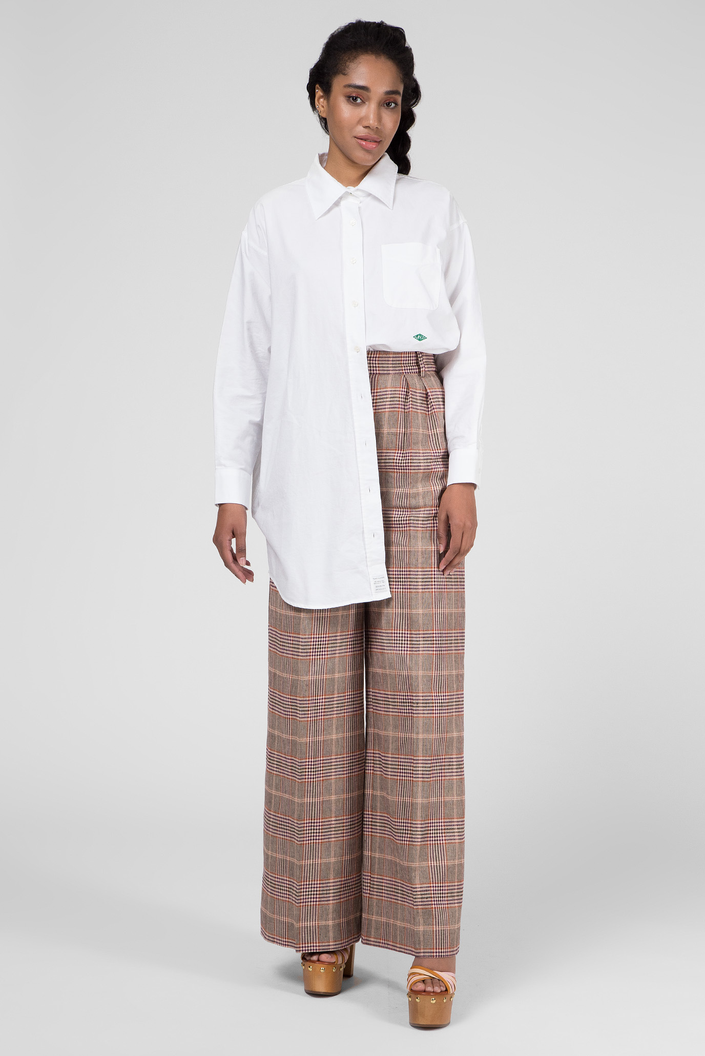 Женская белая рубашка ZENDAYA 10