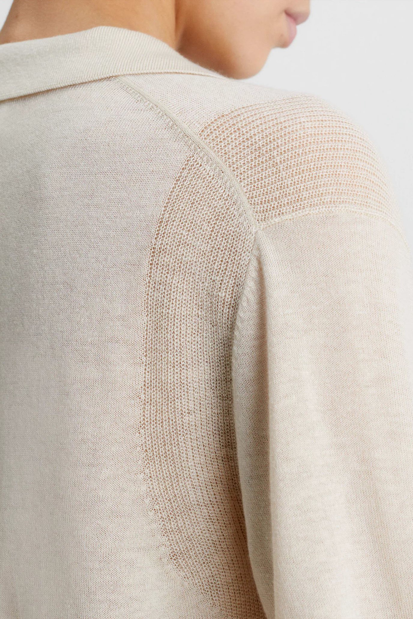 Футболка LYOCELL BLEND POLO SWEATER SS 4