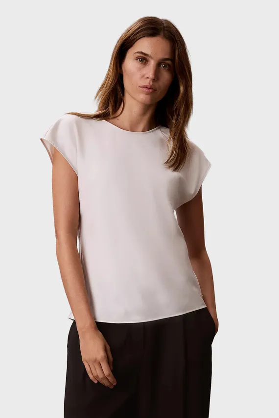 Топ MATTE SATIN SHEATH TOP Calvin Klein