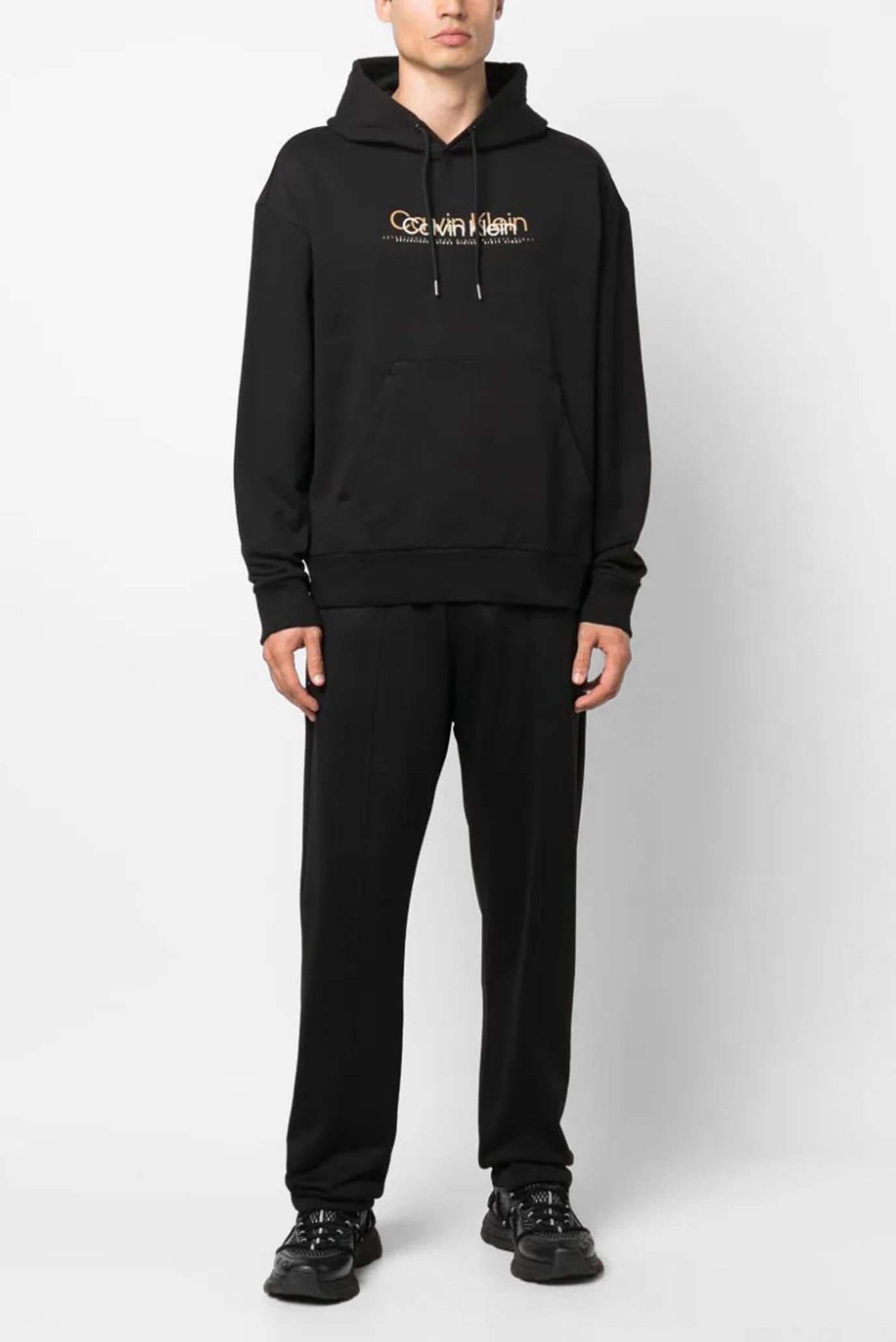 Худи DOUBLE FLOCK LOGO HOODIE 2