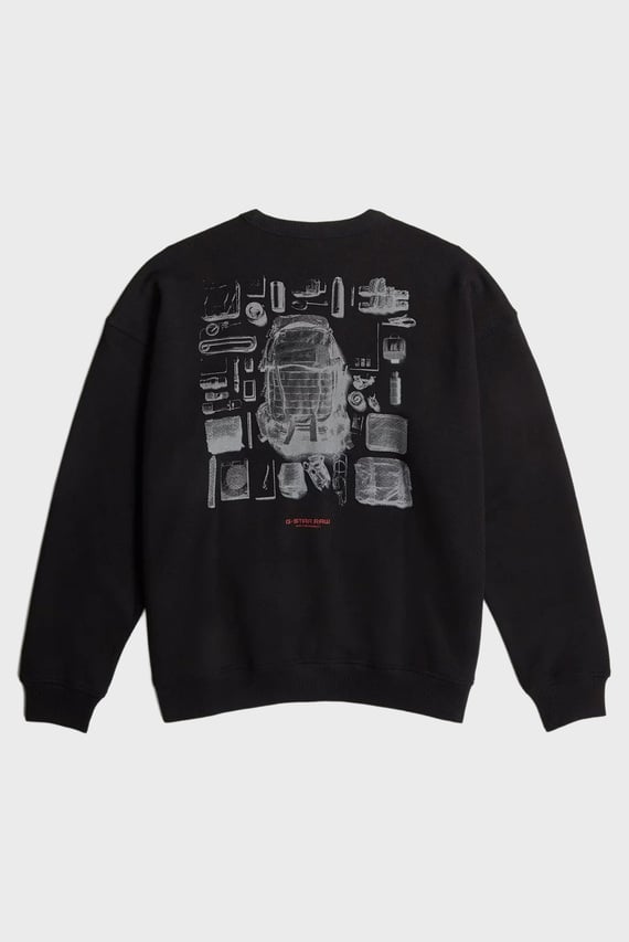 Свитшот Knolling back gr loose r sw
