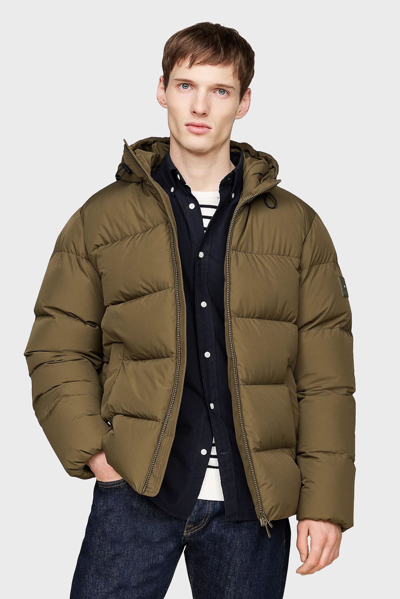 Куртка зимняя/DOWN HOODED PUFFER JACKET 1