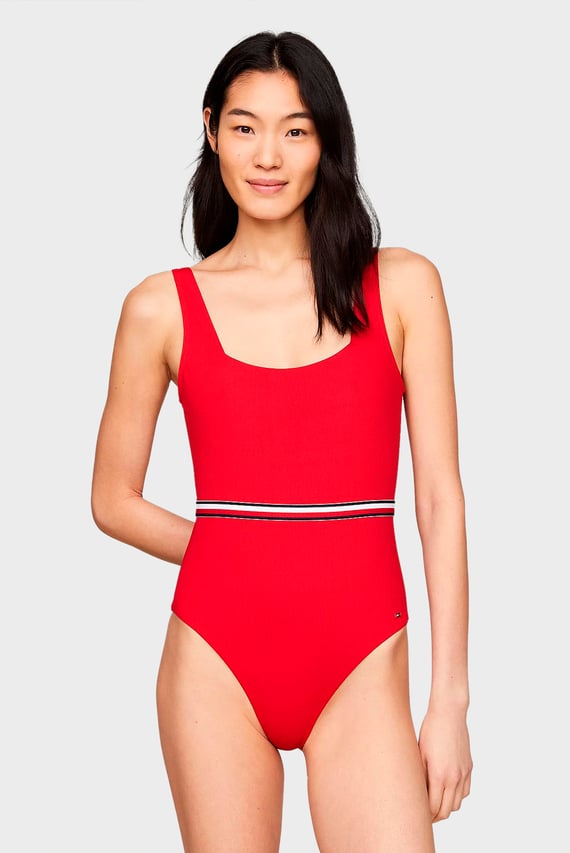 Купальник/SQUARE NECK ONE PIECE Tommy Hilfiger