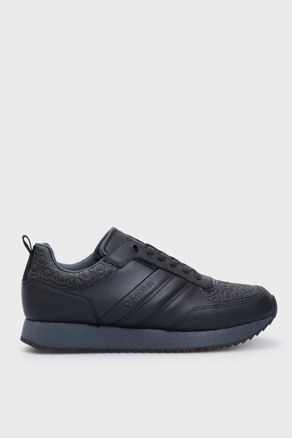 Мужские черные кроссовки LOW TOP LACE UP MONO
