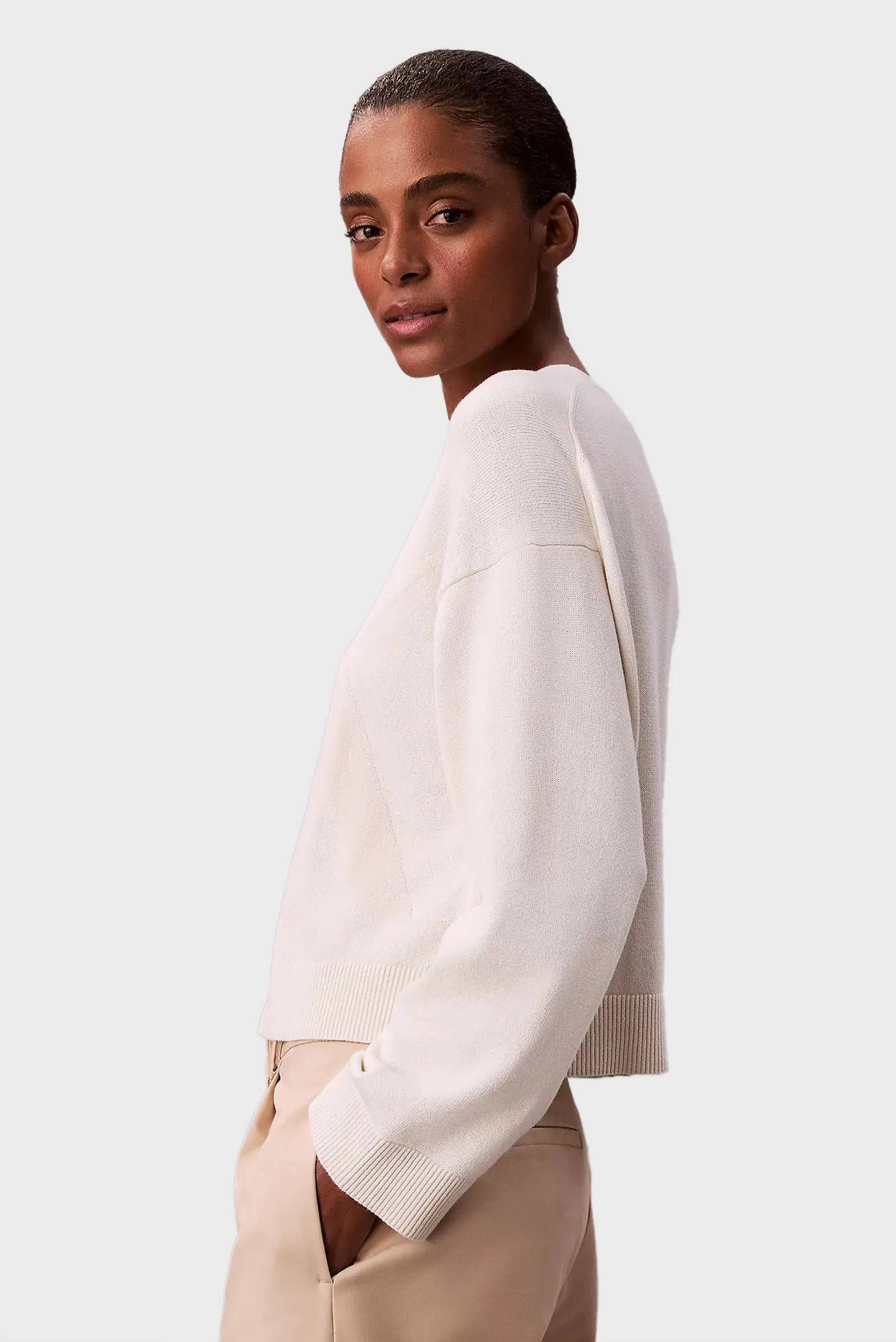 Свитер Long Sleeve Smooth Cotton CK Jac 3