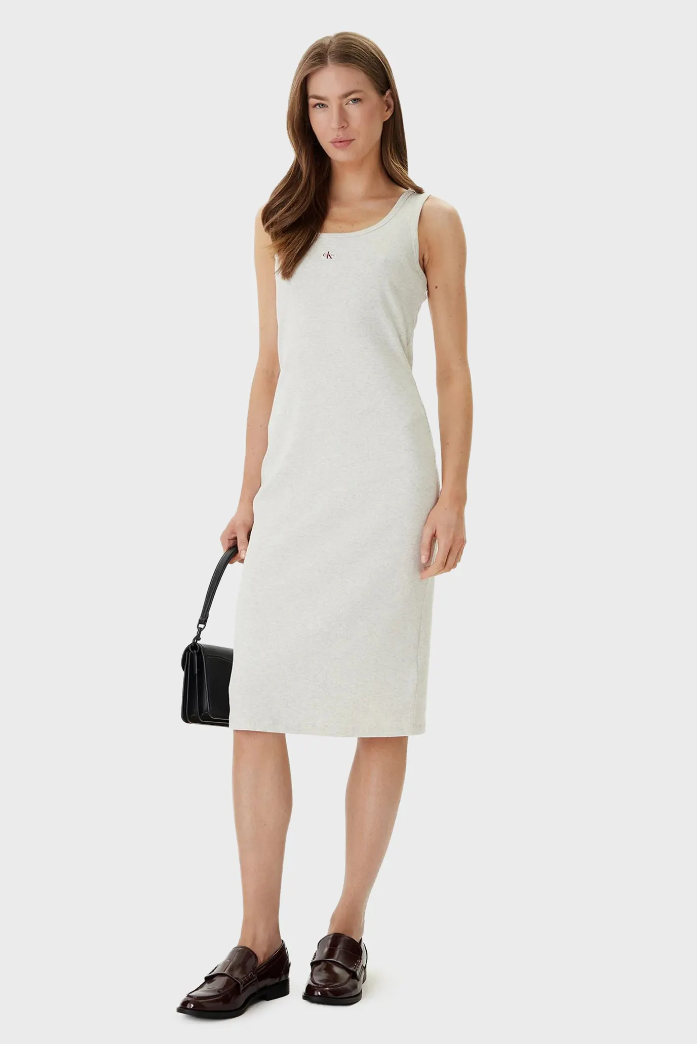 Платье SL BABY RIB WOVEN LABEL SQUARE N 1