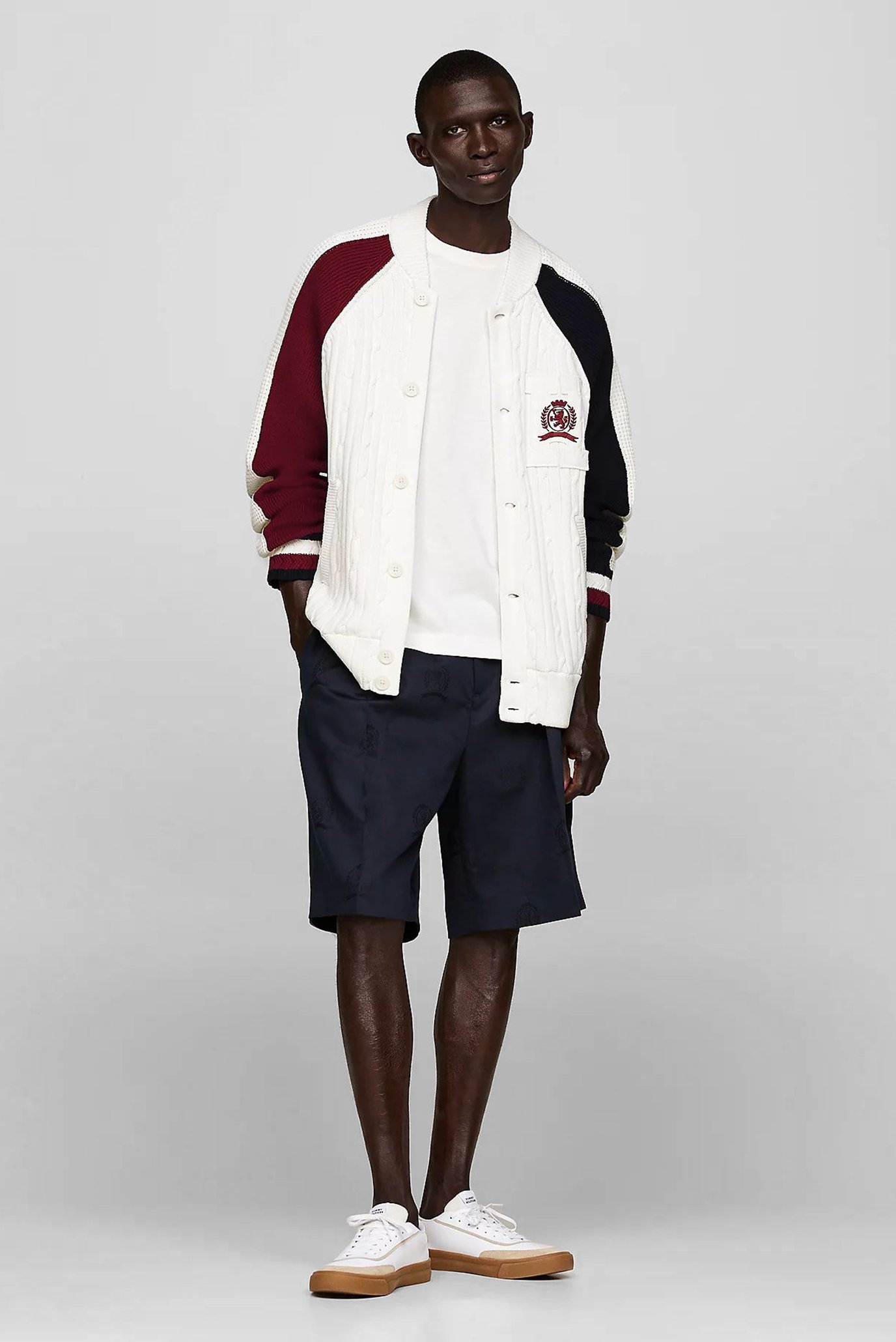 Кардиган THC KNIT VARISTY CARDIGAN 2