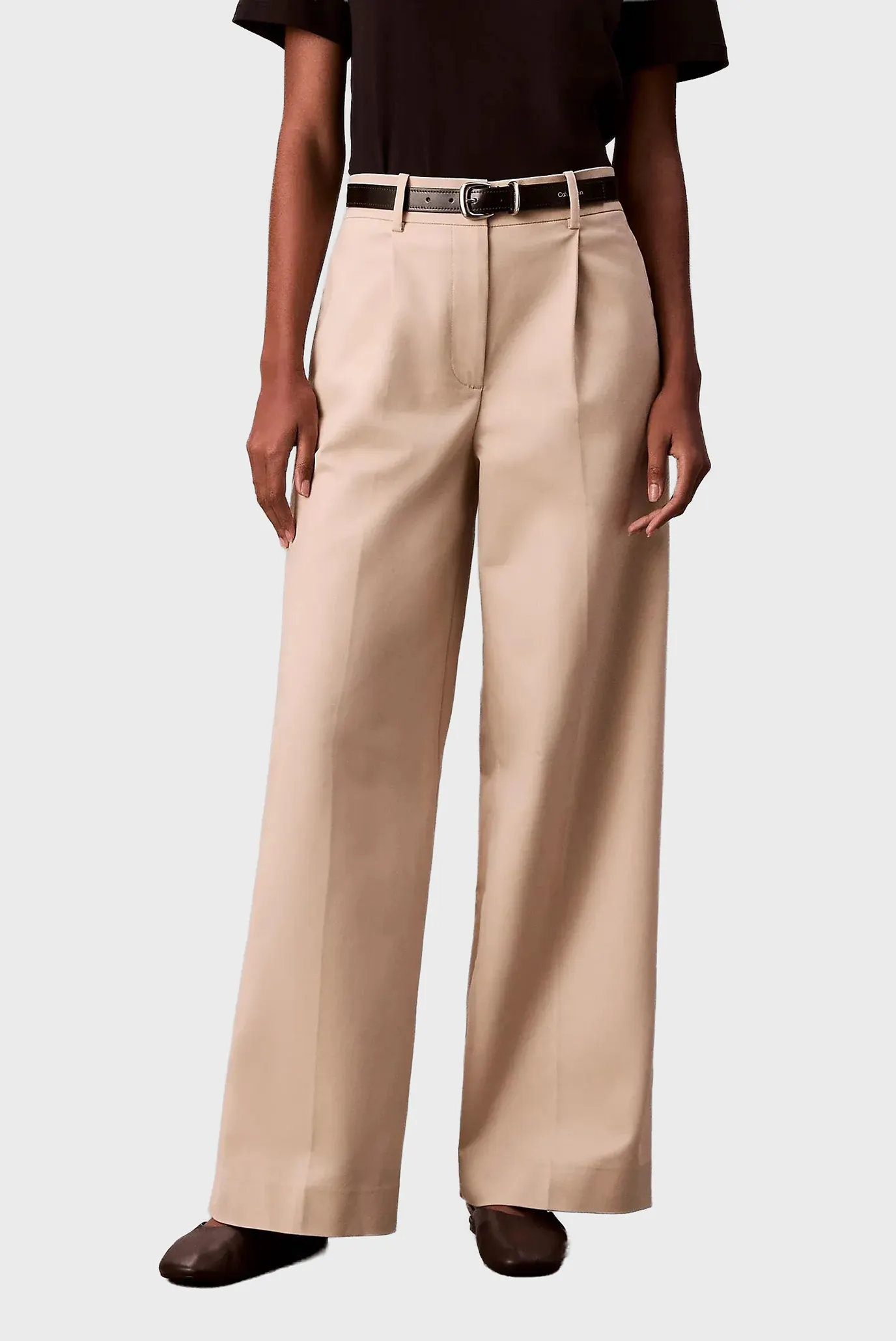 Штаны STRETCH CHINO W  PLEAT - WIDE LE 1