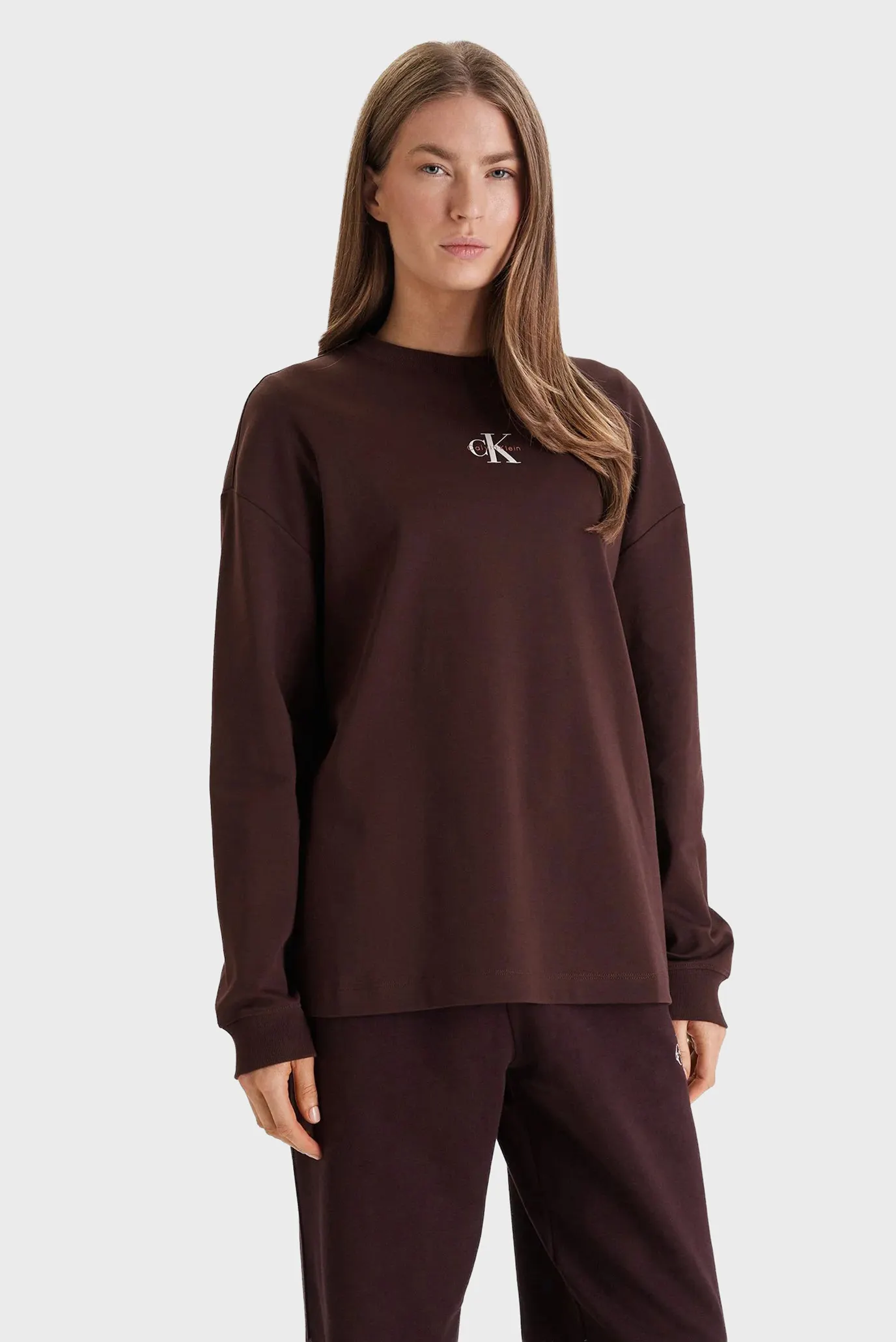 Свитшот LS MONOLOGO OVERSIZED CREW HVY W 1