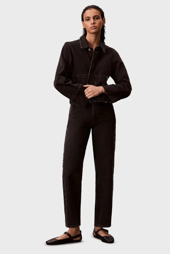 Джинсы EU BARREL JEAN CK ESSENTIAL BLAC Calvin Klein Jeans