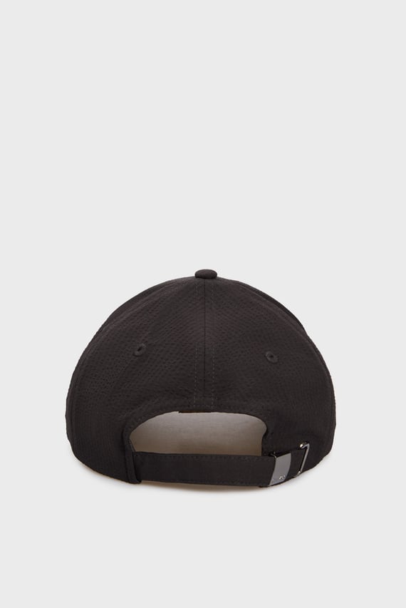 Мужская черная кепка SEERSUCKER PATCH BB CAP