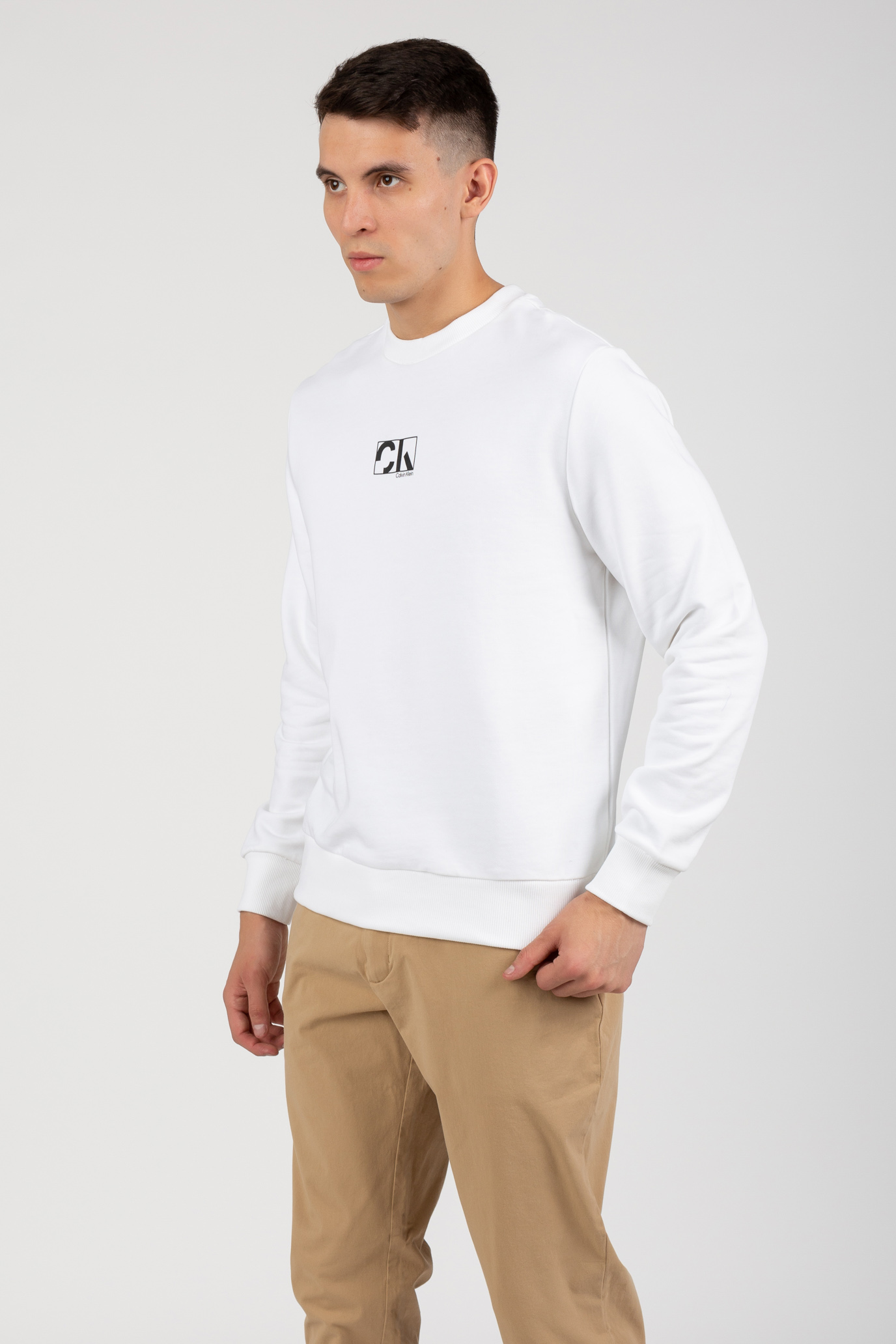 GRAPHIC BOX LOGO SWEATSHIRT Calvin Klein K10K109718 FR Group