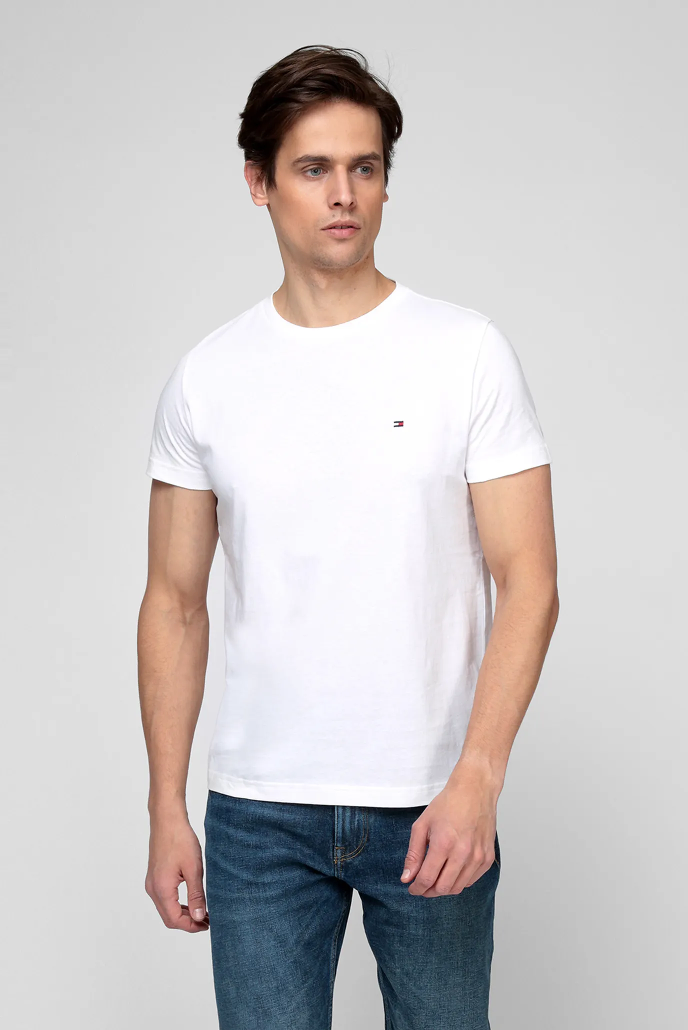 Мужская белая футболка 6