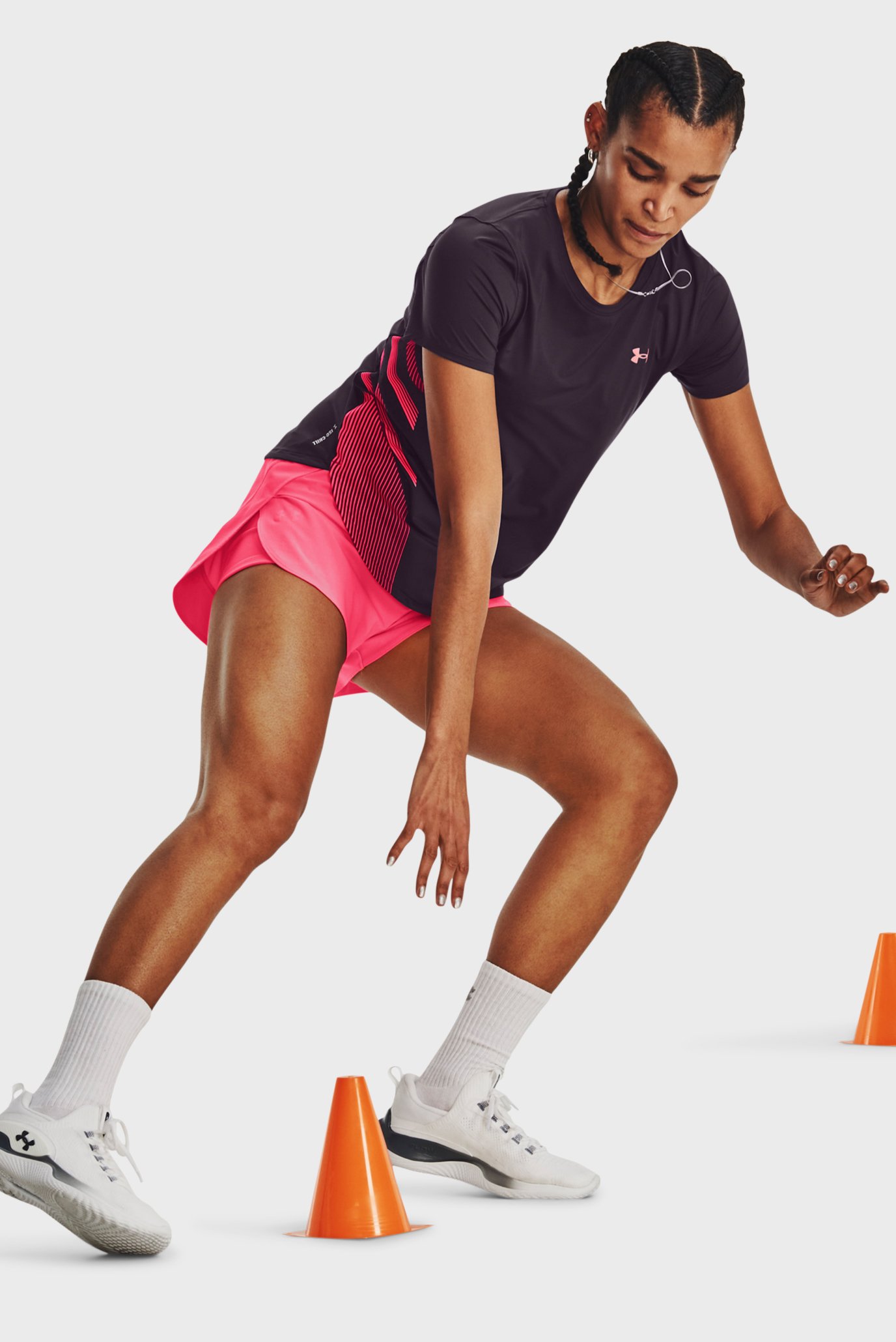 Женские розовые шорты Flex Woven 2-in-1 Short 9