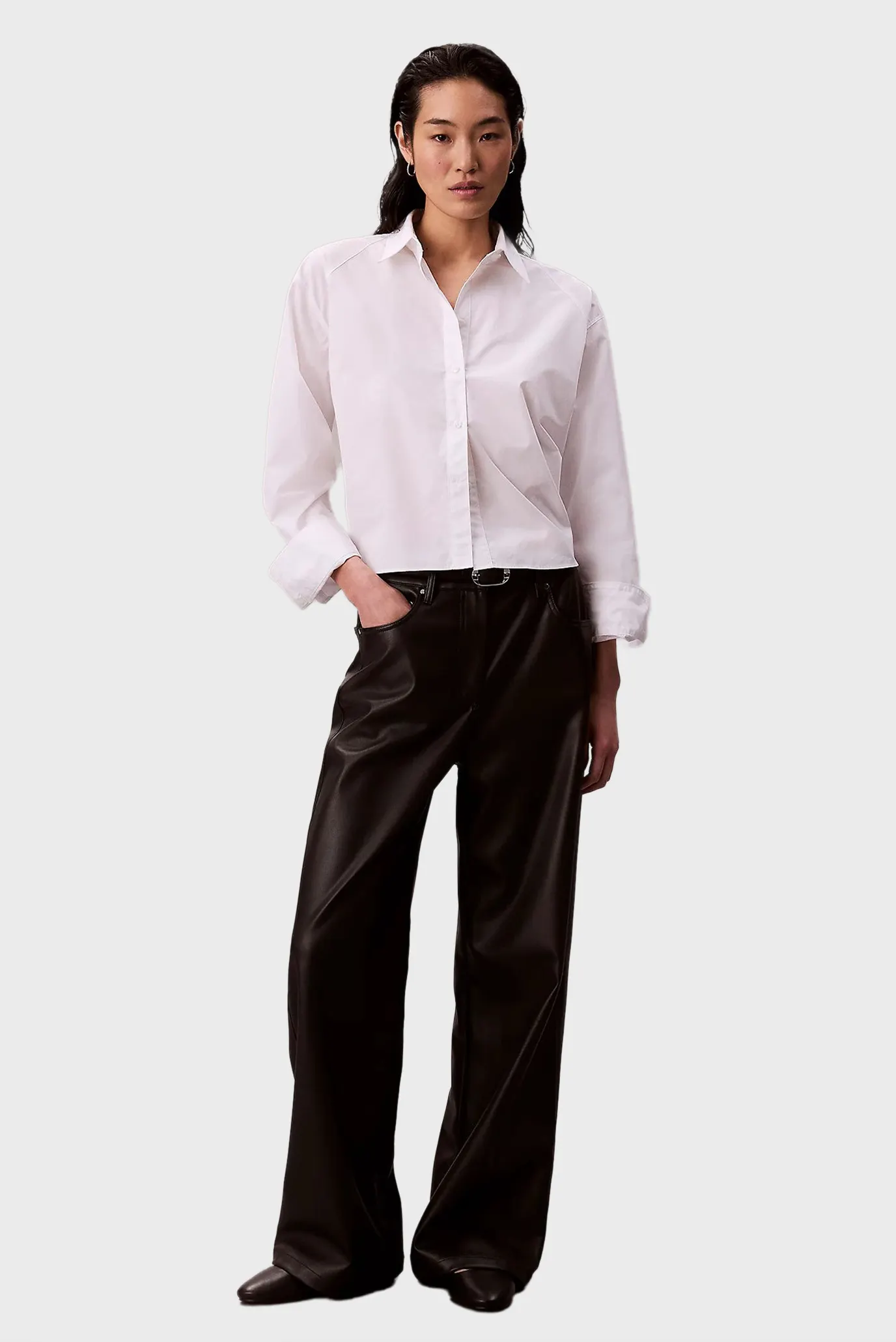 Штаны FAUX LEATHER 5PKT PANT 2