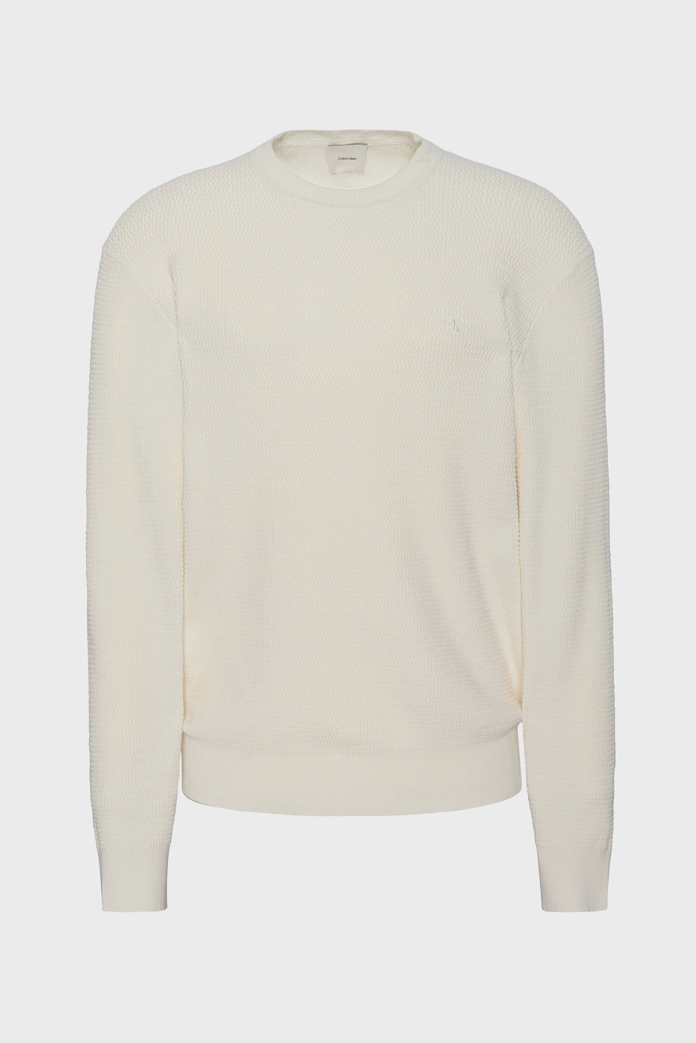 Свитер/LS TEXTURE CTTN CREWNK SWEATER 1 6