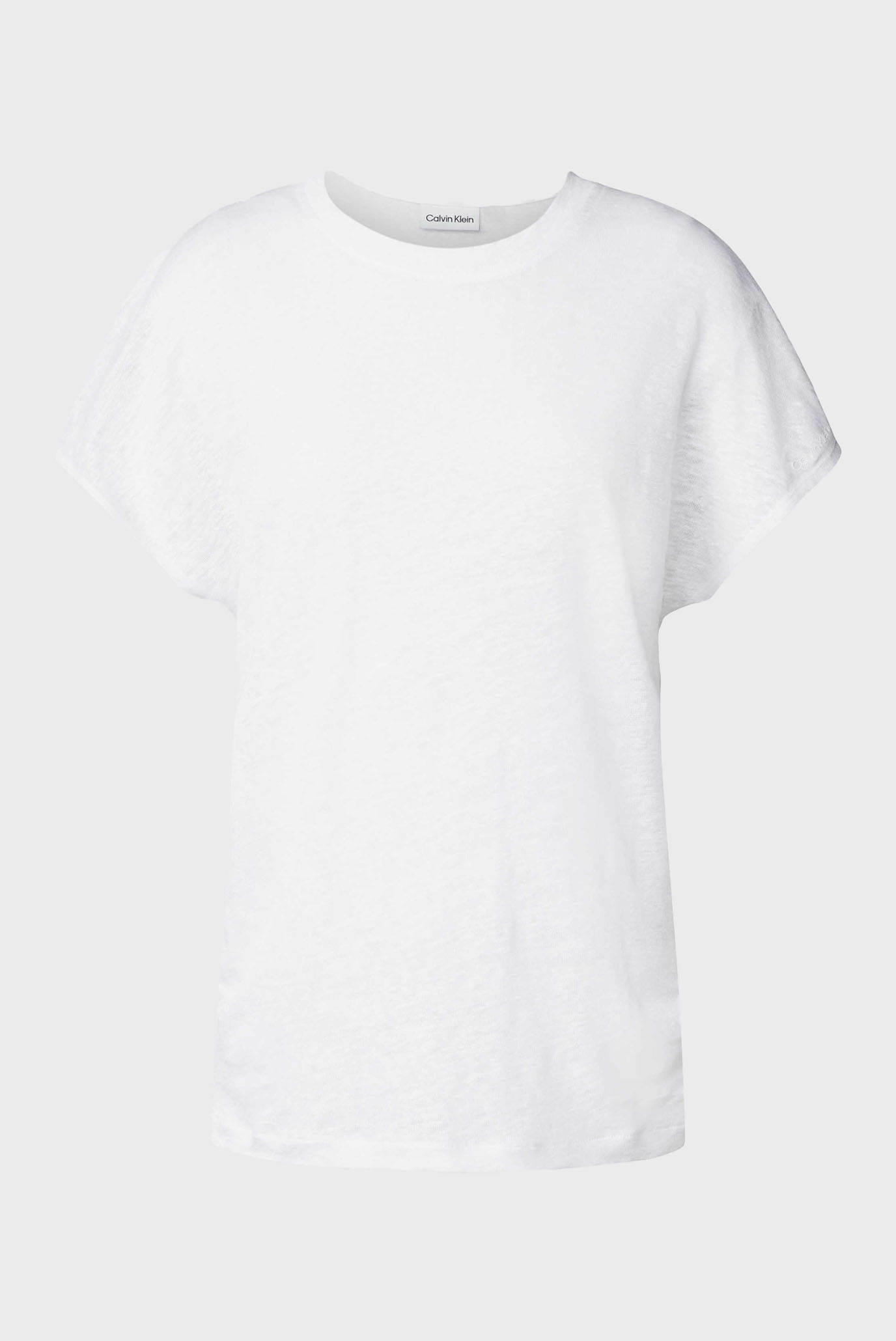 Топ LINEN JERSEY C-NECK TOP SS 5