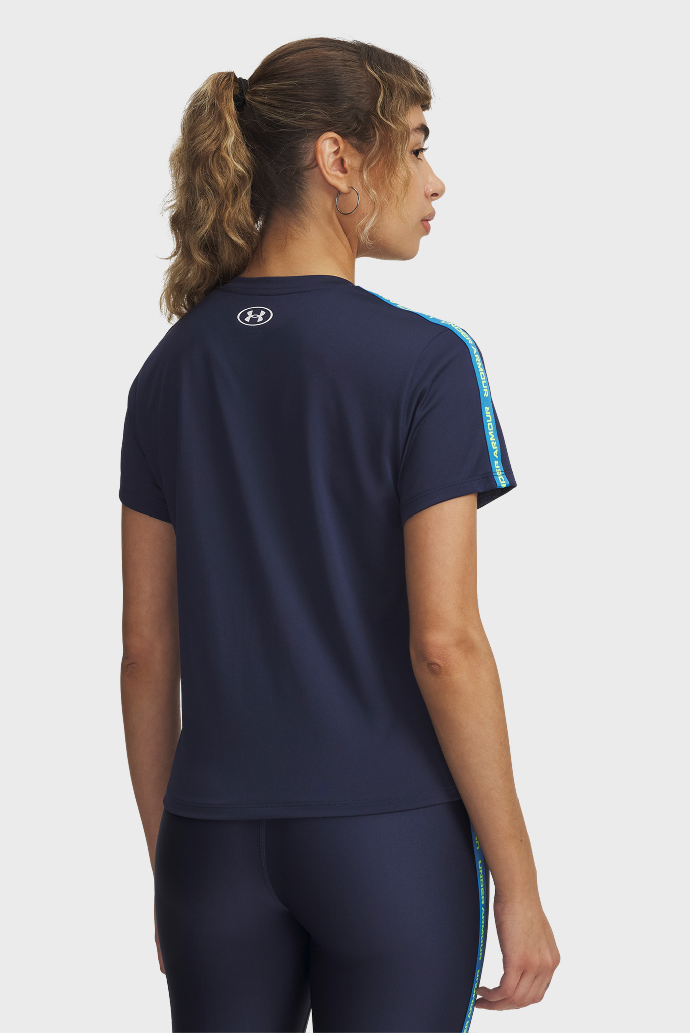 Футболка/UA Tech WM Tape SS 2